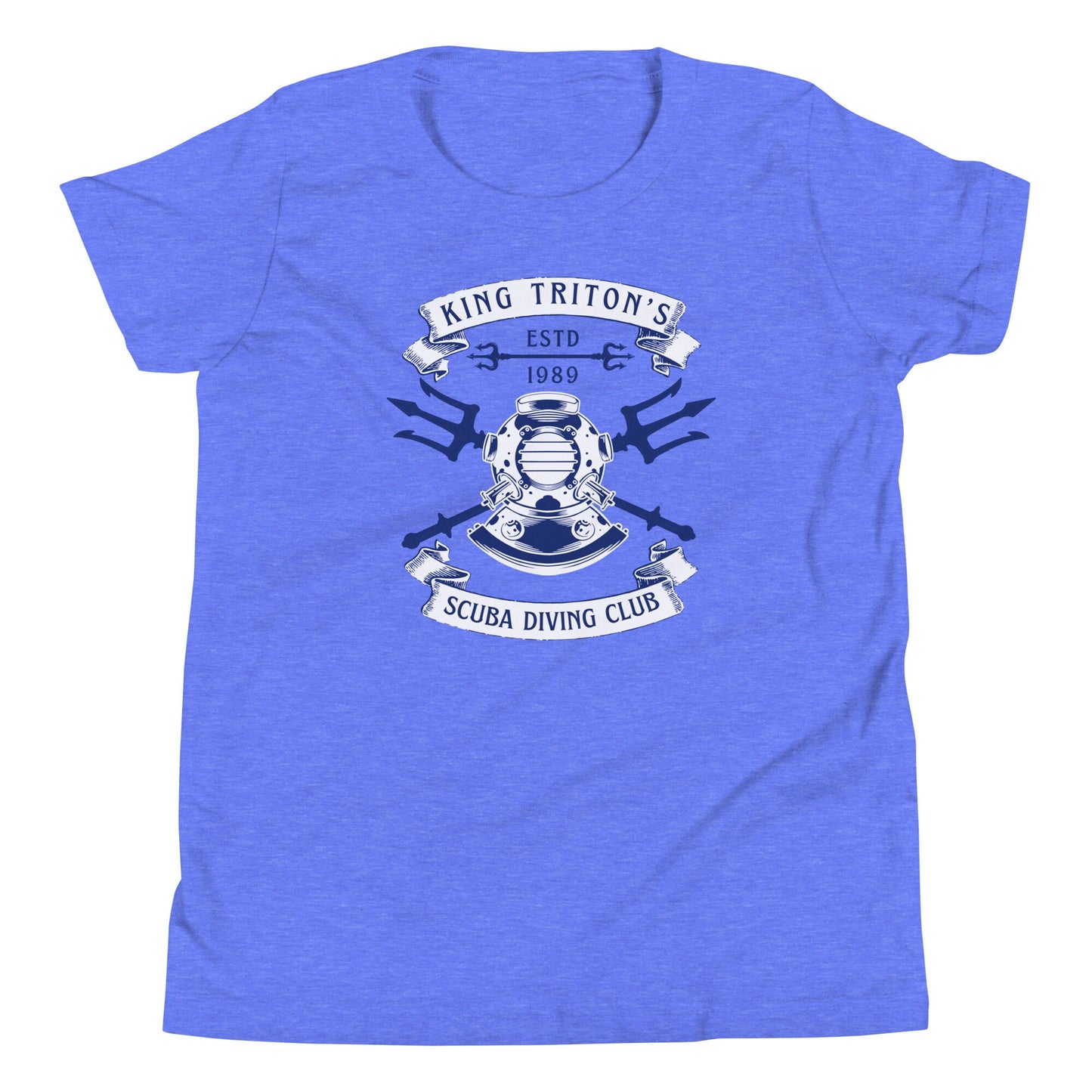 King Triton Scuba Diving Club Youth T-Shirt, Disney Family Shirt