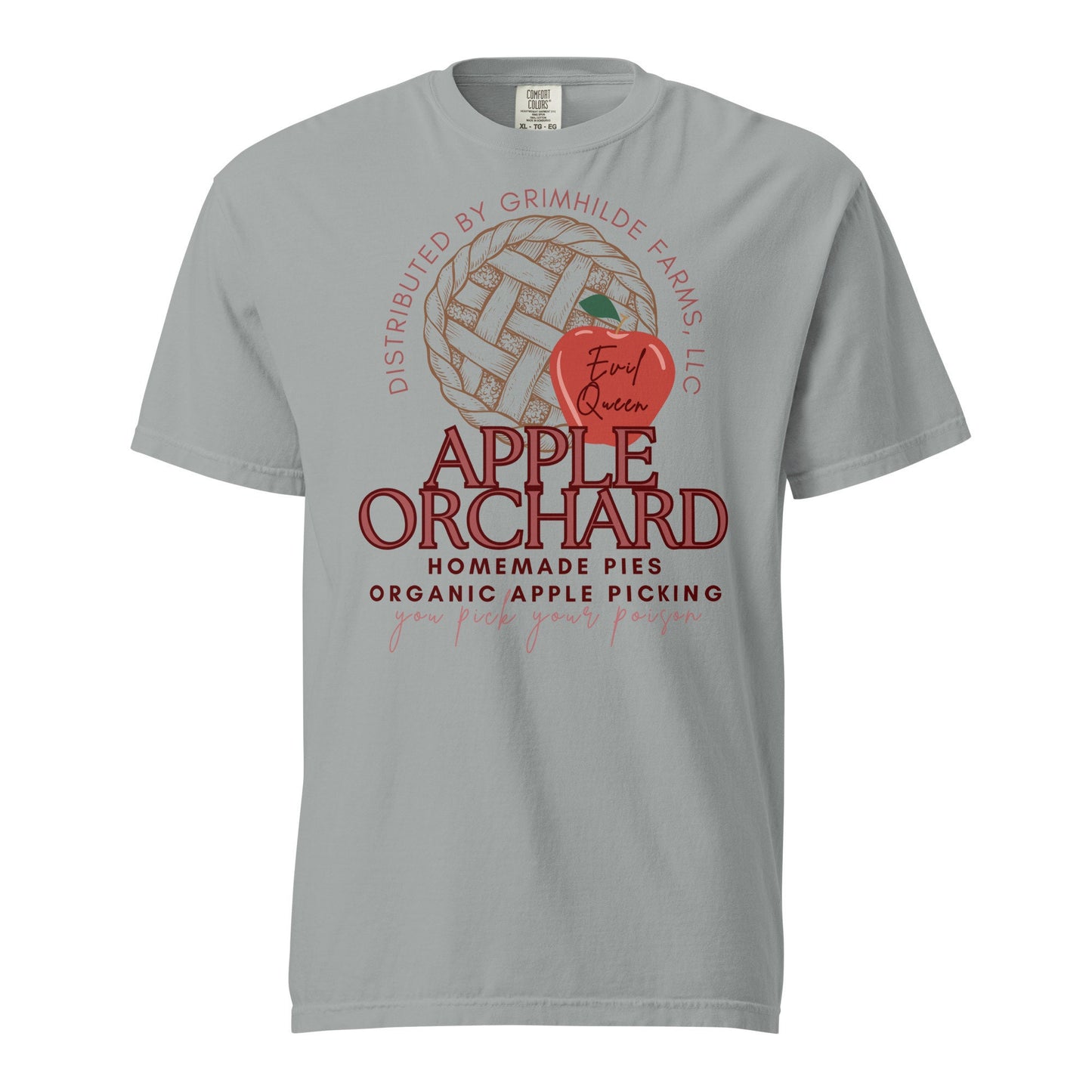 Evil Queen Apple Orchard Tee, Comfort Colors Disney Shirt