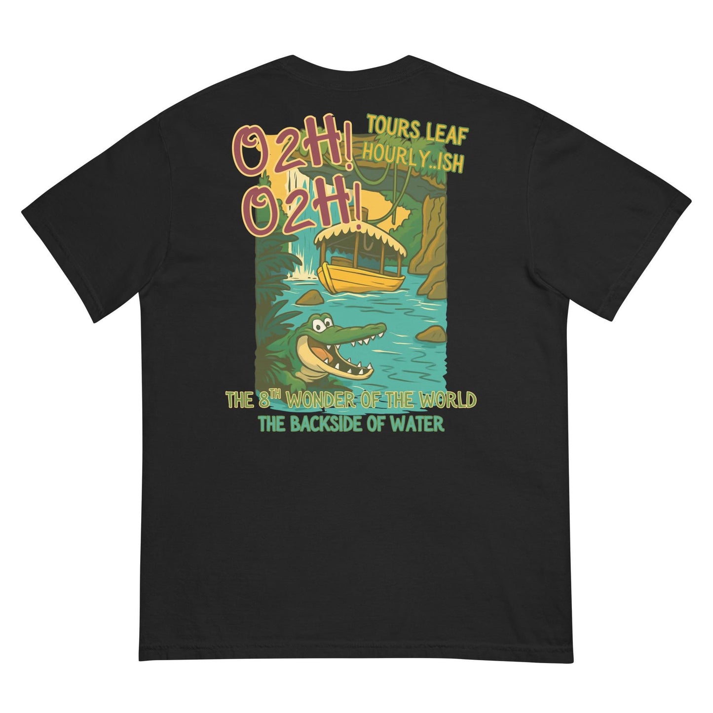 Disney Jungle Cruise Backside of Water Comfort Colors Shirt
