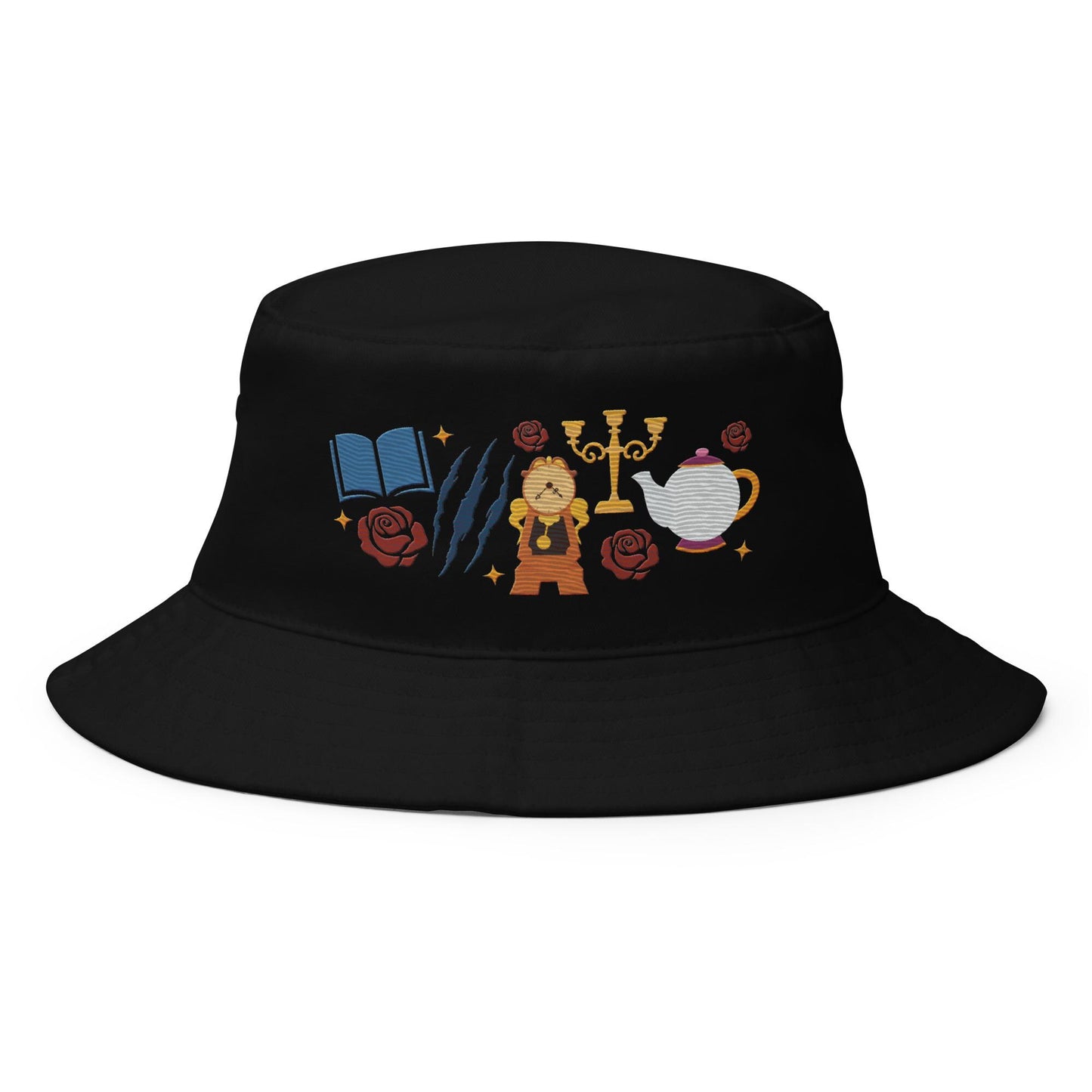 Beauty and the Beast Bucket Hat, Disney Belle Icon, Cotton Twill