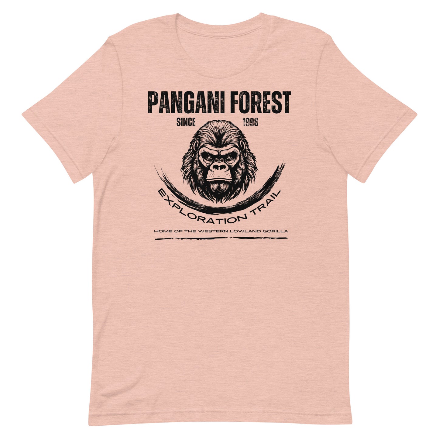 Pangani Forest Gorilla Falls Bella Canvas T-Shirt, Subtle Disney Family Matching