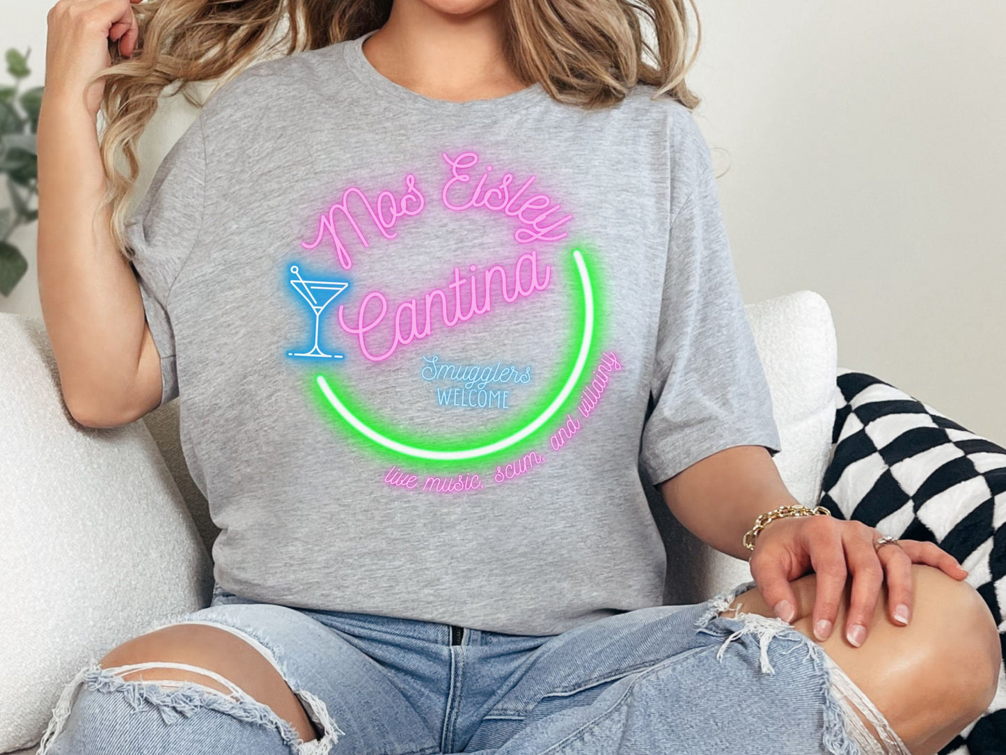 Mos Eisley Cantina T-Shirt, Subtle Star Wars Disney Family Tee