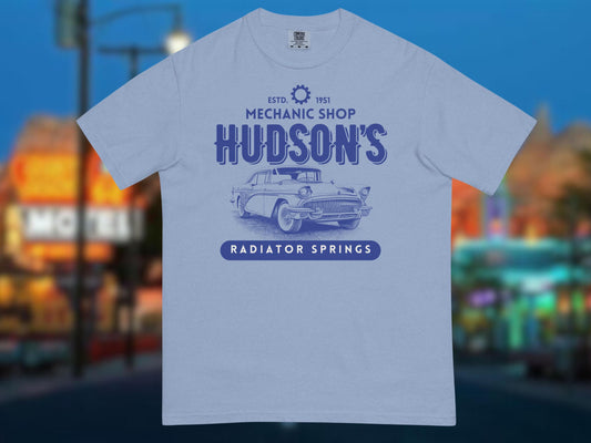 Disney Cars Hudson Hornet Comfort Colors T-Shirt, Radiator Springs
