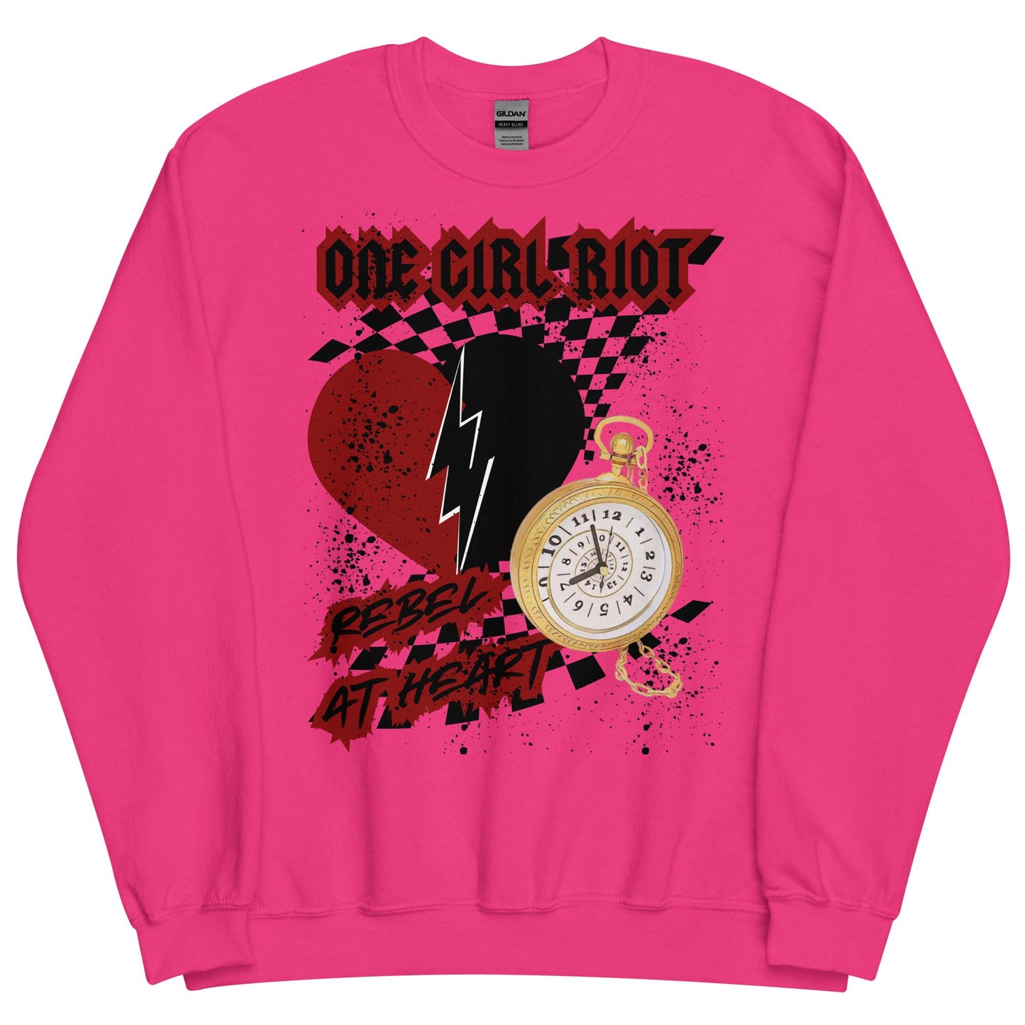 Rise of Red, Subtle Disney Sweatshirt, Women's Sweatshirt, Descendants