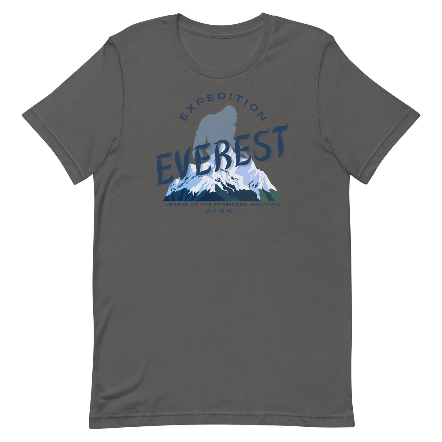 Expedition Everest Yeti Bella Canvas T-Shirt, Subtle Disney Family Shirt