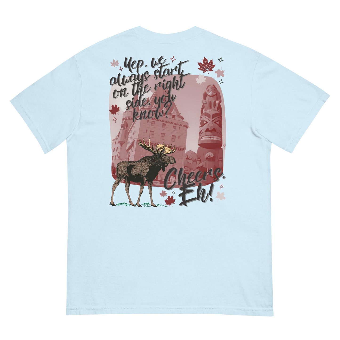Canada EPCOT Comfort Colors Shirt, Disney Adult Vacation Tee