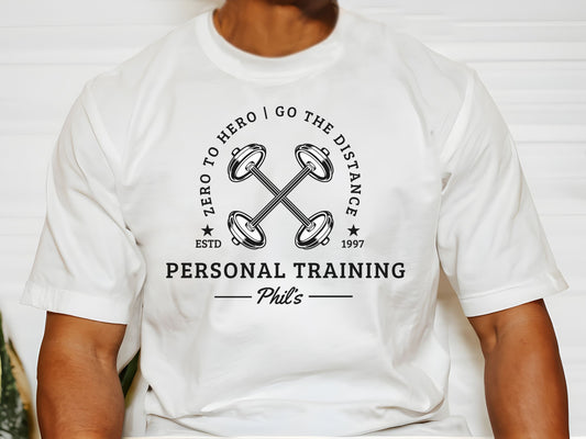 Phil's Personal Training Disney Dad Shirt, Bella Canvas Family Tee