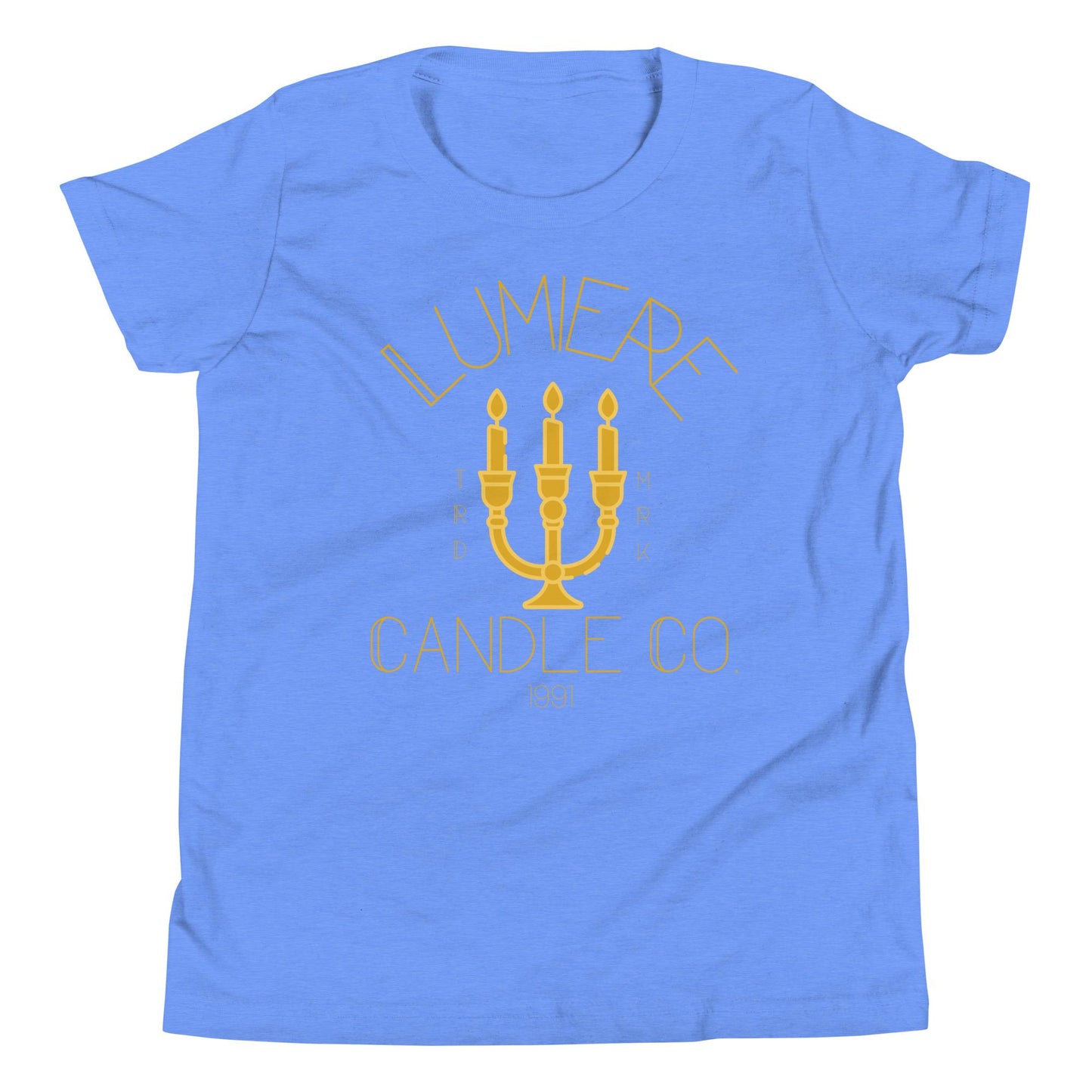 Lumiere Youth Shirt: Beauty and the Beast Bella Canvas Tee