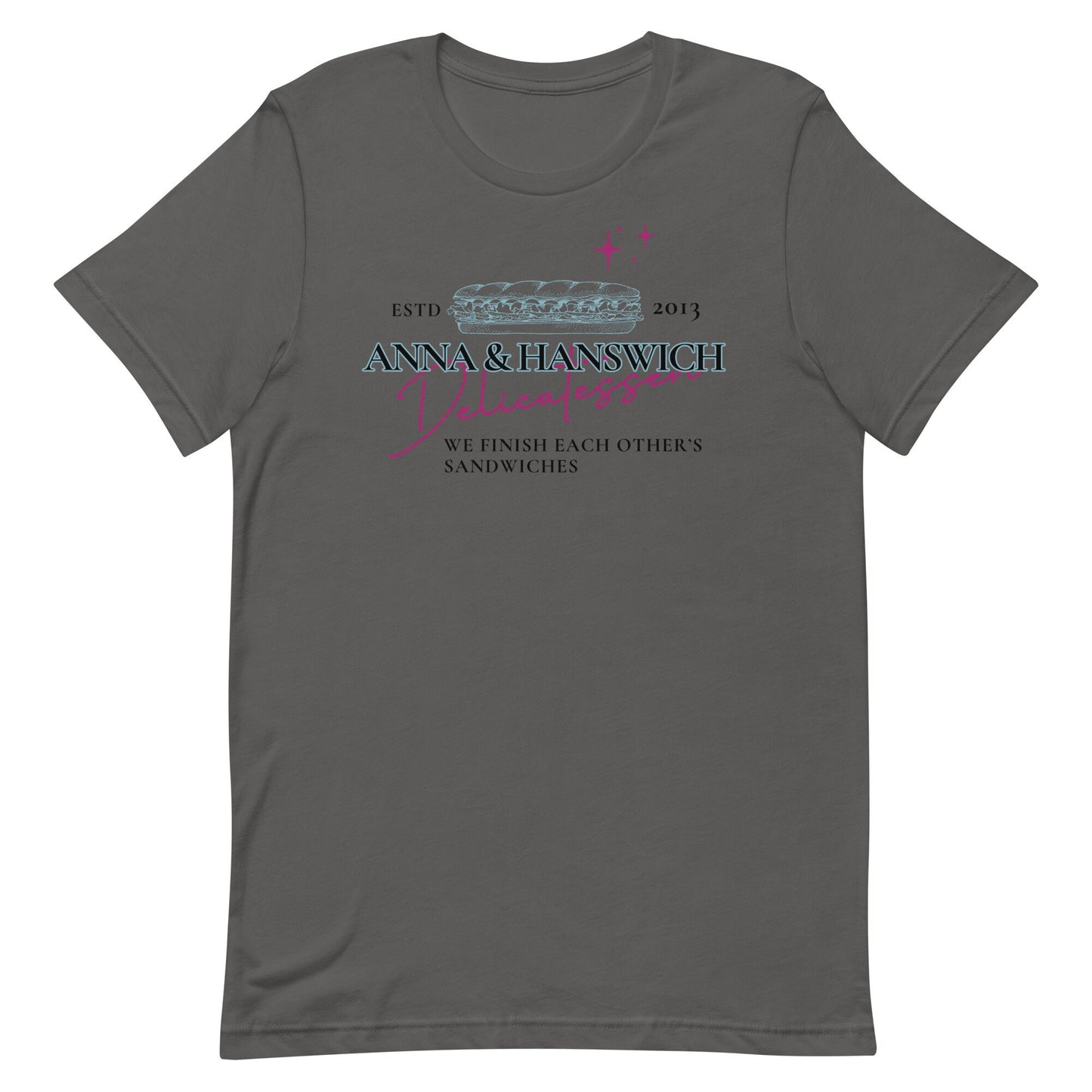 Anna and Hanswich T-Shirt, Subtle Disney Family Tee