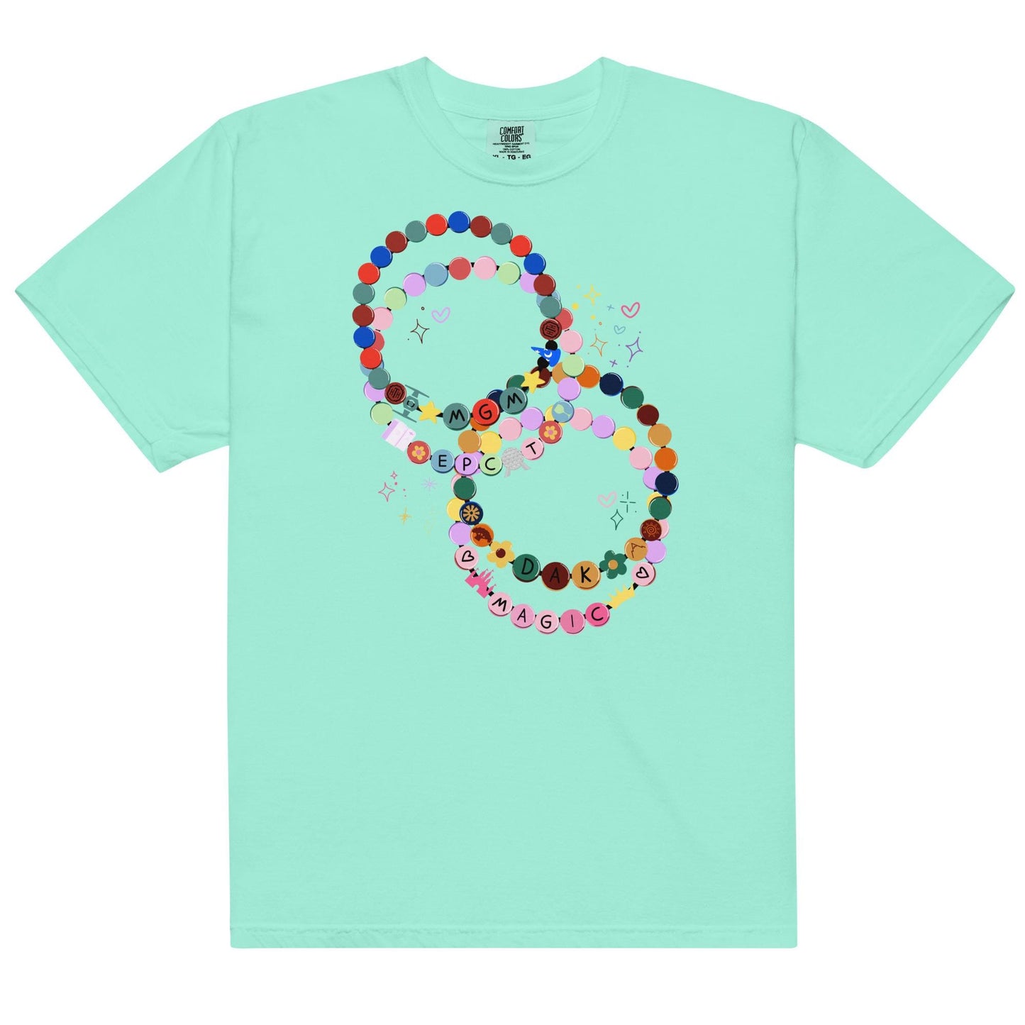 Disney Park Friendship Bracelet Tee, Matching Girls Trip Shirt