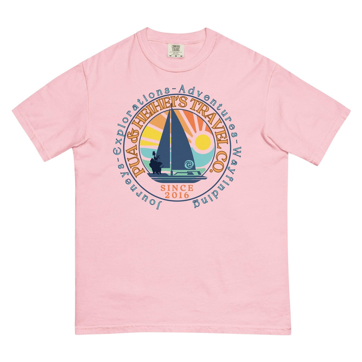 Pua and Heihei Travel Co Shirt, Disney Inspired Family Vacation Tee