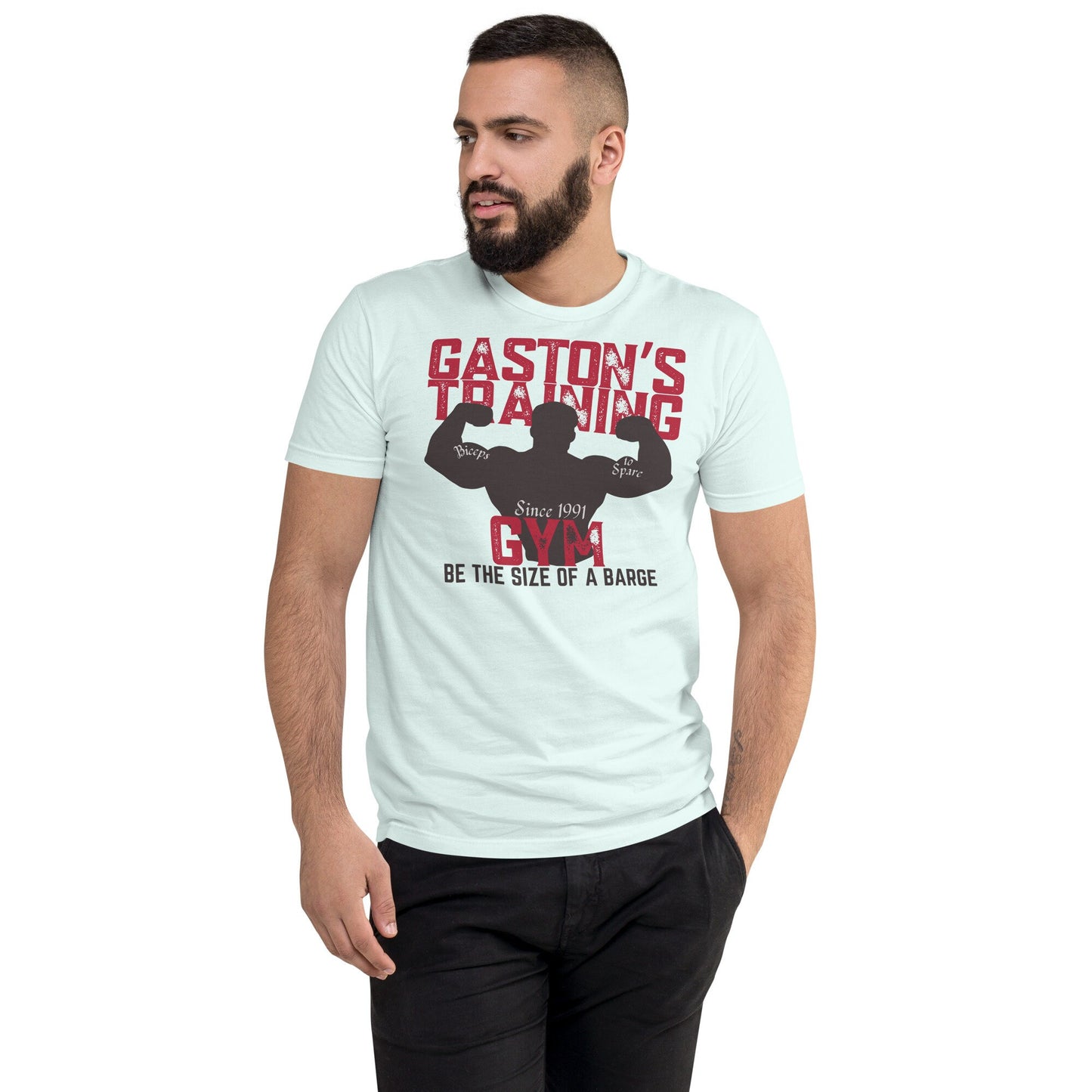 Gaston's Training Gym Shirt, Subtle Disney Family Tee