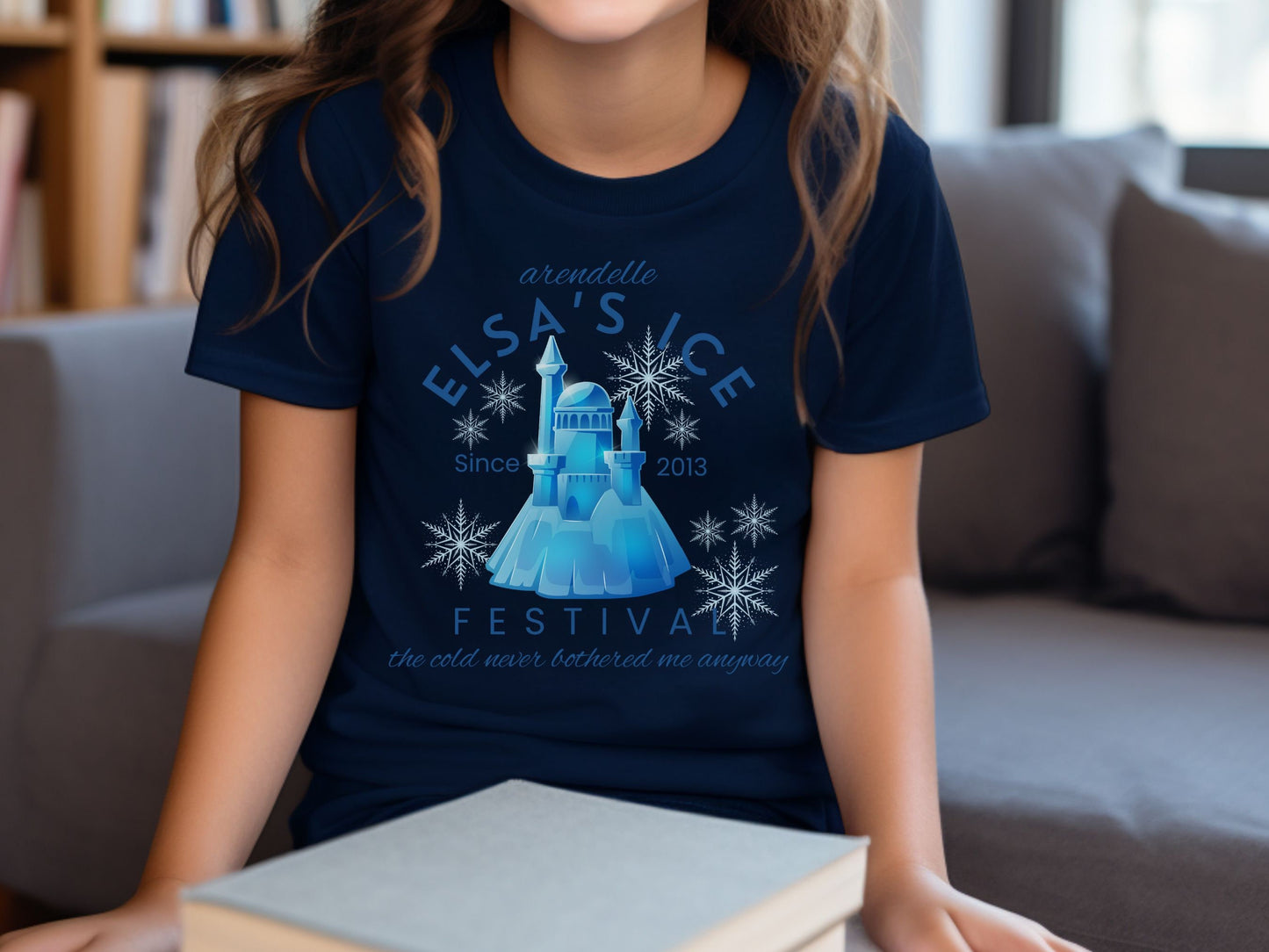 Elsa's Ice Festival T-Shirt, Disney Family Matching Shirt