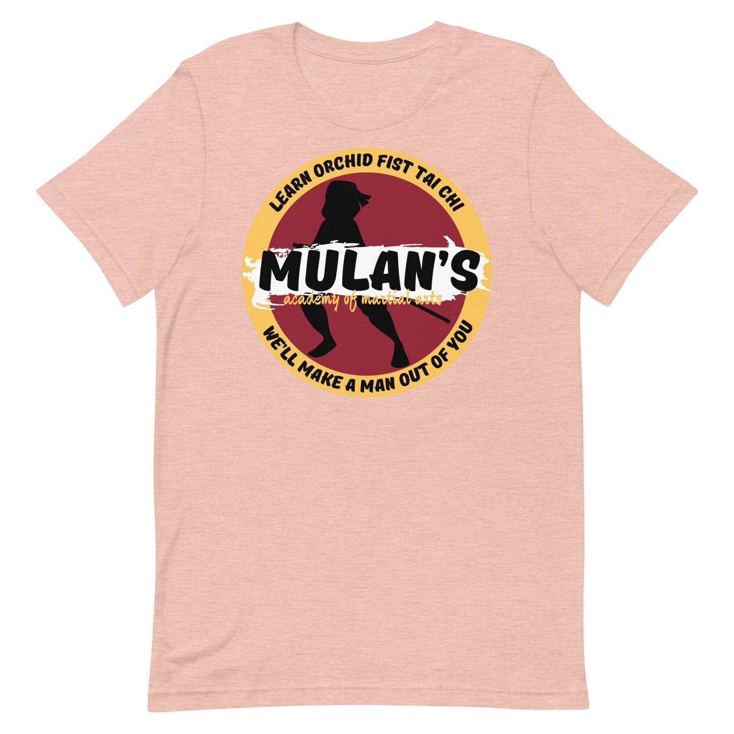 Mulan Martial Arts Bella Canvas T-Shirt, Subtle Disney Family Shirt