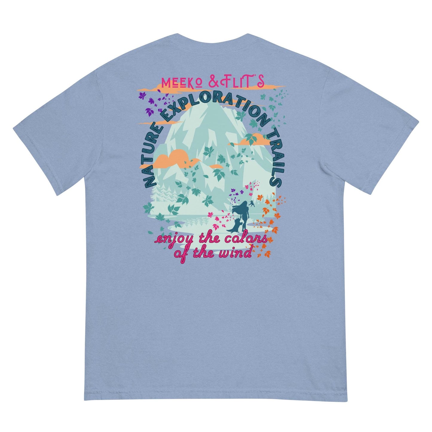 Pocahontas Meeko & Flit Shirt: Nature Exploration Trails Comfort Colors Tee