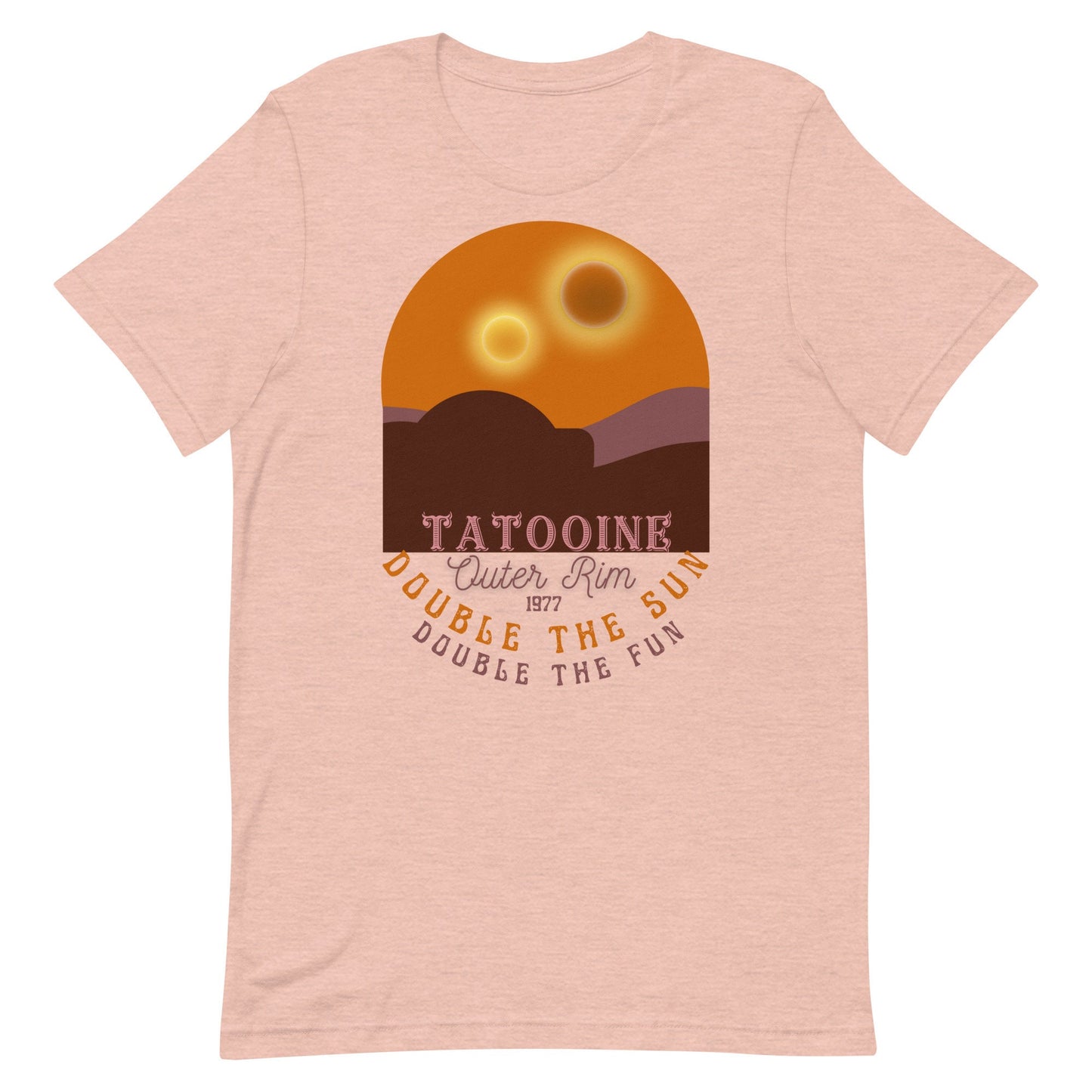Tatooine Family Shirt: Double Sun Bella Canvas Star Wars Tee