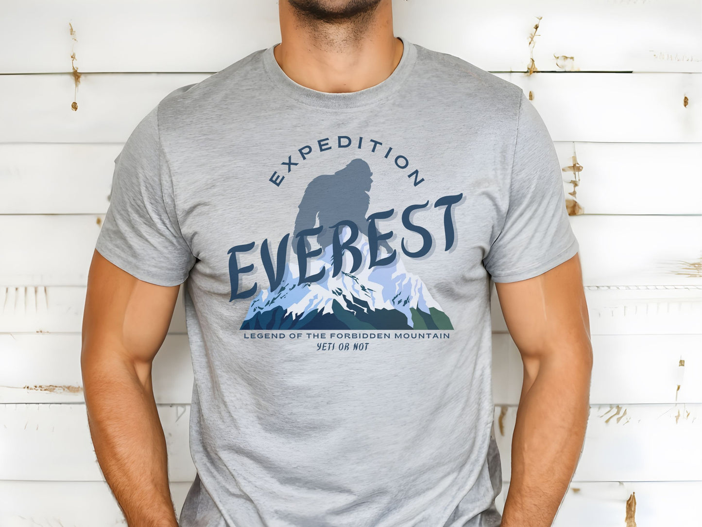 Expedition Everest Yeti Bella Canvas T-Shirt, Subtle Disney Family Shirt