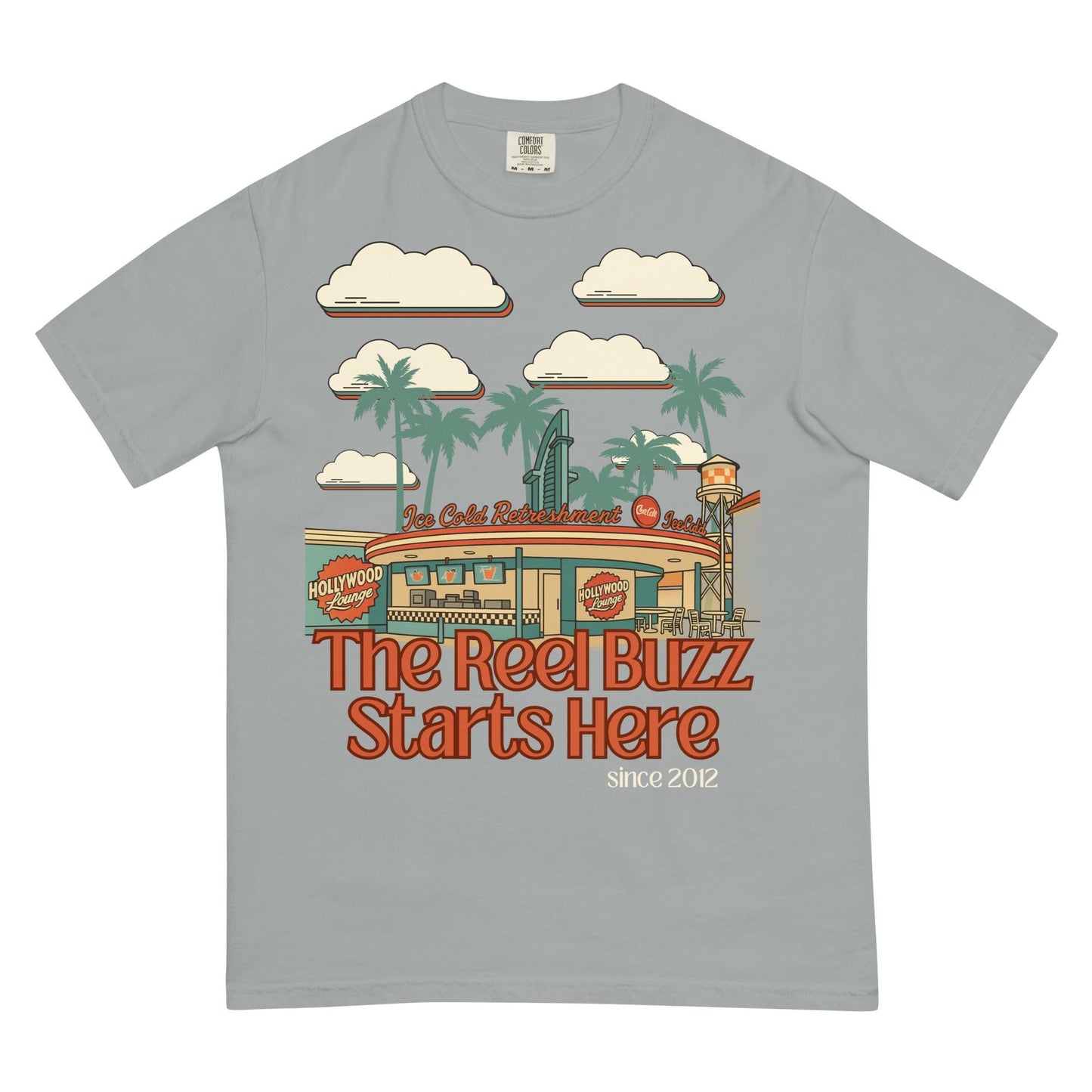 Retro Hollywood Lounge Comfort Colors Shirt, Disney Adult Tee