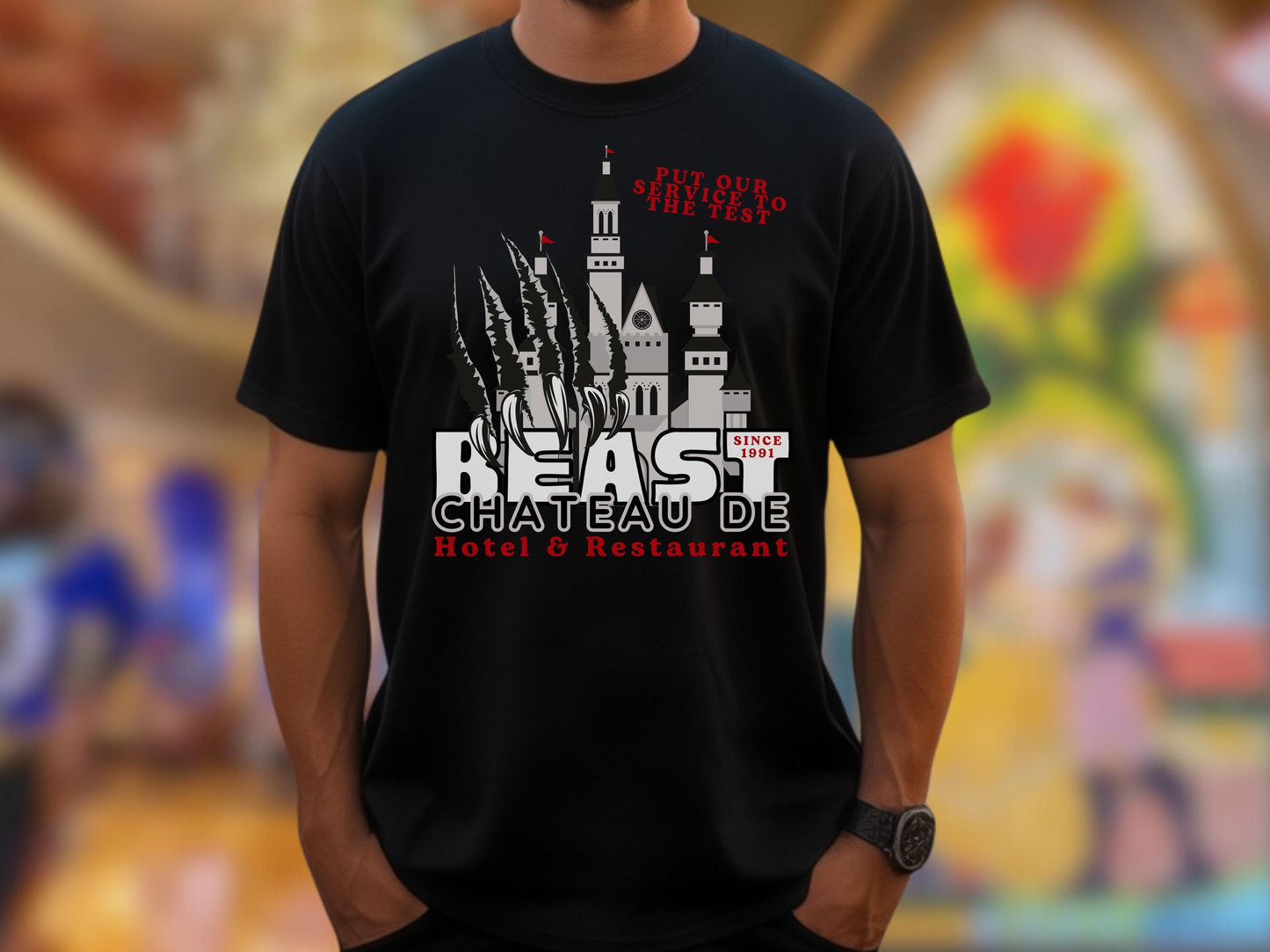 Disney Beast Chateau T-Shirt, Matching Family Shirts