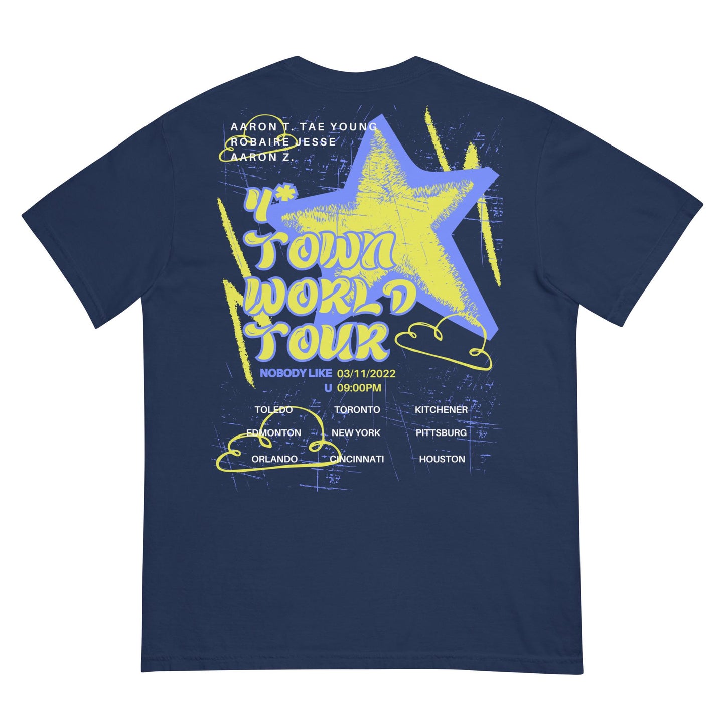 4 Town Turning Red Subtle Disney Adult Comfort Colors Shirt