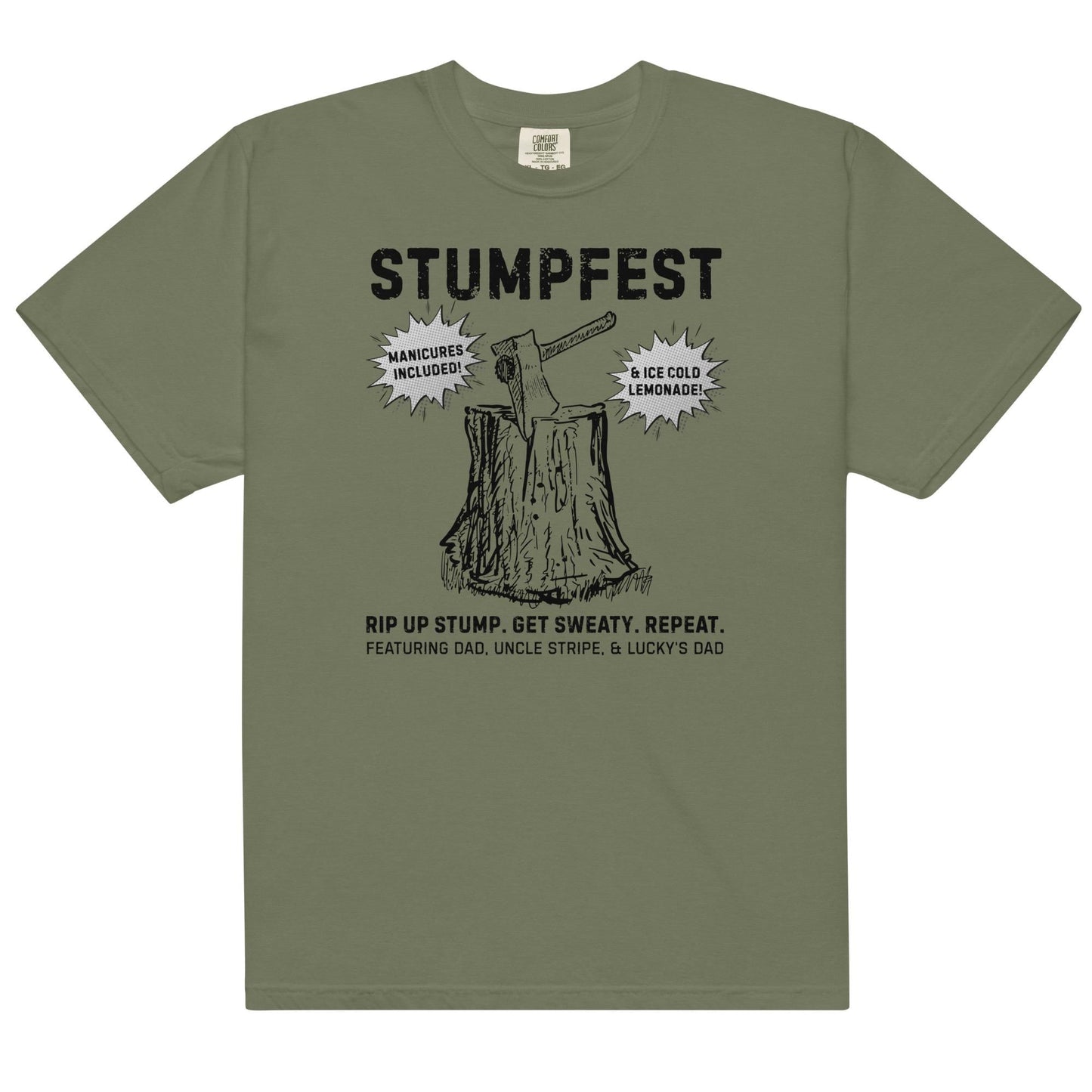 Bluey Stumpfest Dad Shirt, Comfort Colors Tee