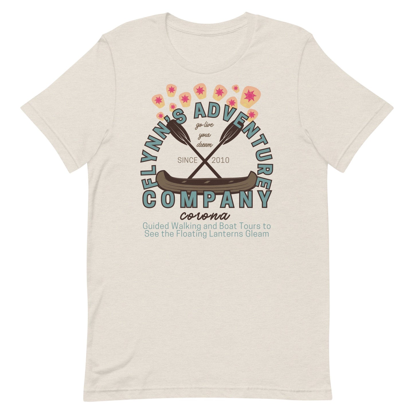 Flynn's Adventure Company Shirt, Tangled Inspired Disney Dad Tee