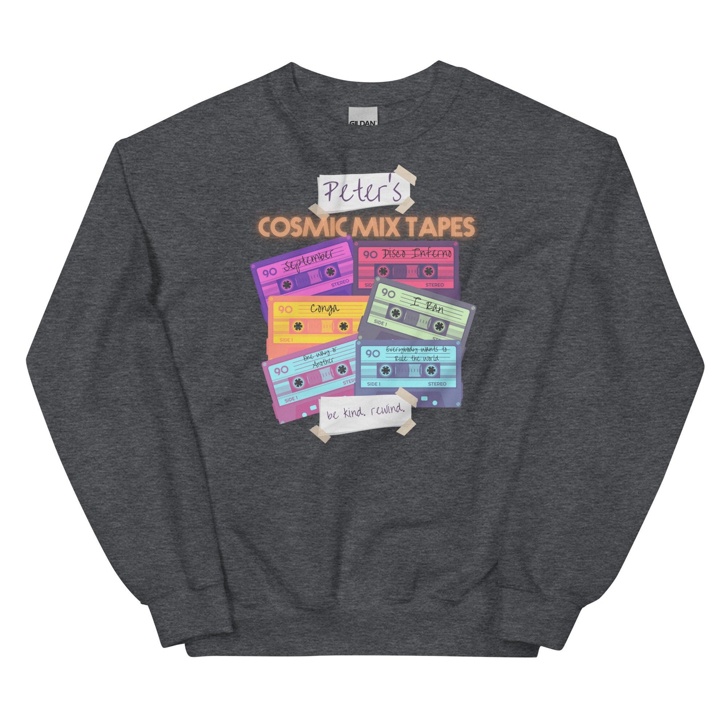 Peter's Cosmic Mix Tapes Sweatshirt, Disney Family Matching Crewneck