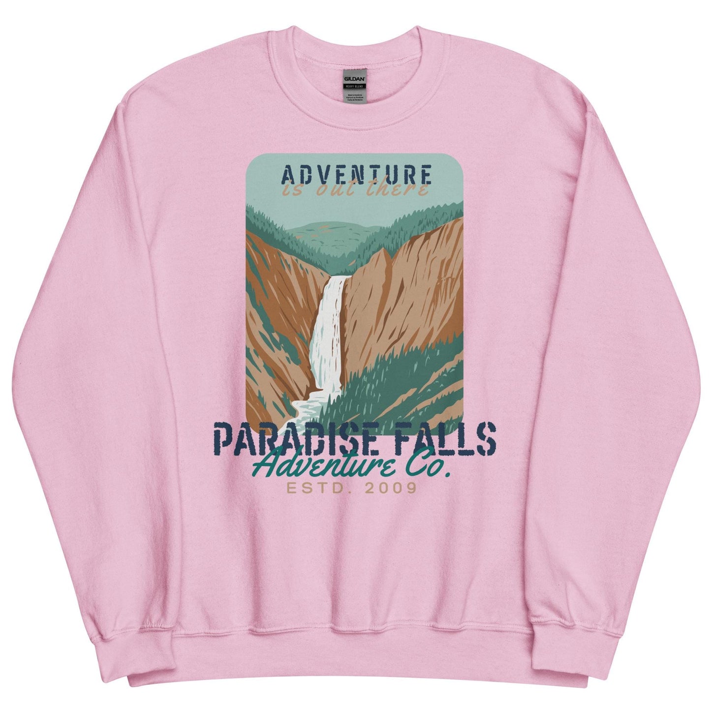 Disney Up Paradise Falls Sweatshirt – Adventure is Out There Unisex Crewneck