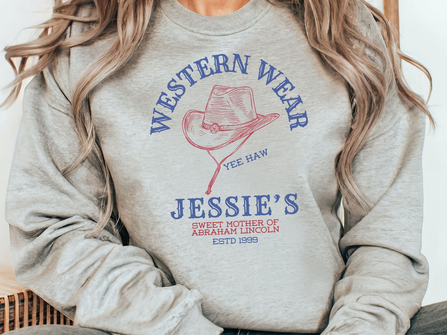 Jessie's Western Wear, Theme Park Sweatshirt,  Subtle Disney Matching Family Shirts, Unisex Disney Crewneck