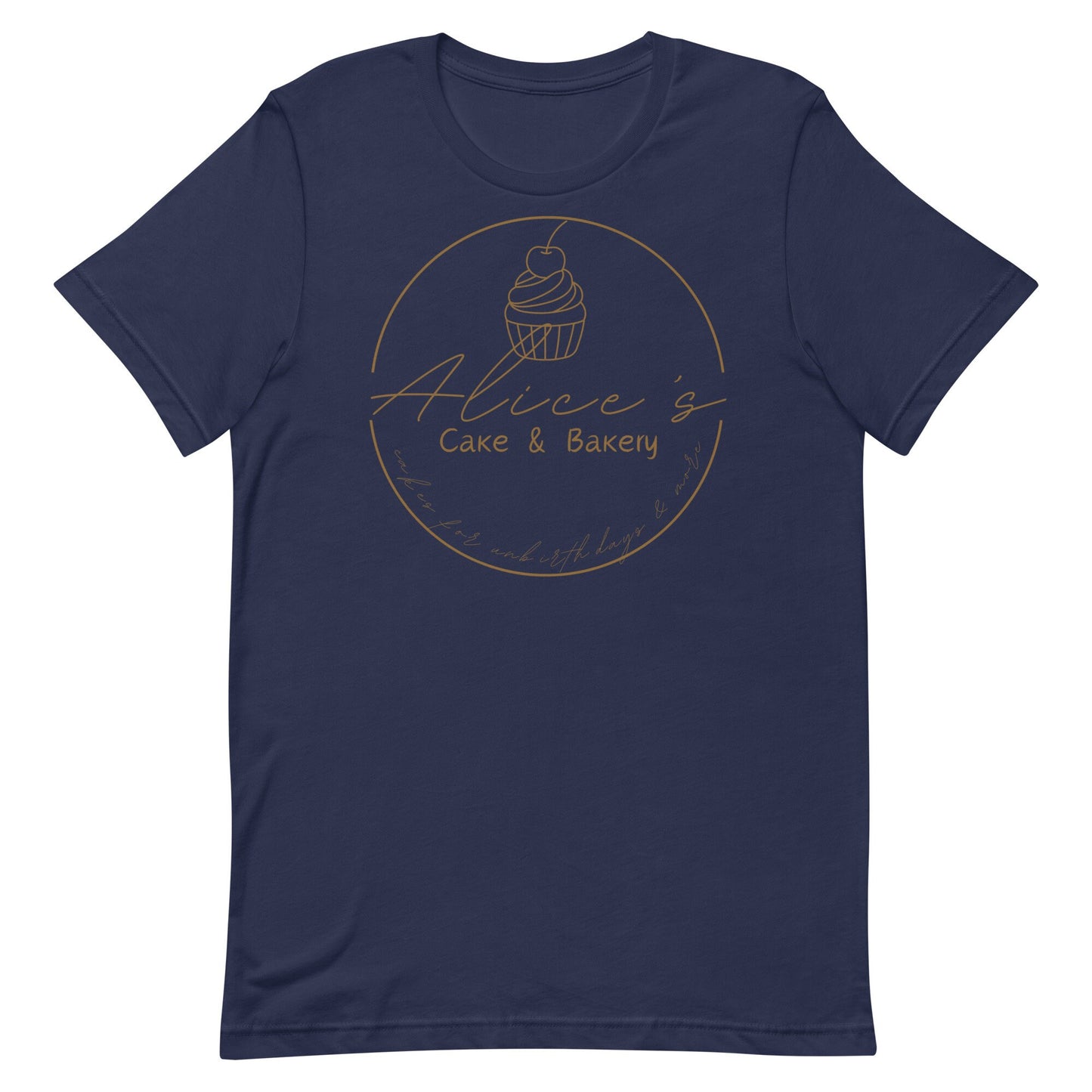 Alice's Bakery Disney Tee, Bella Canvas Unisex Shirt