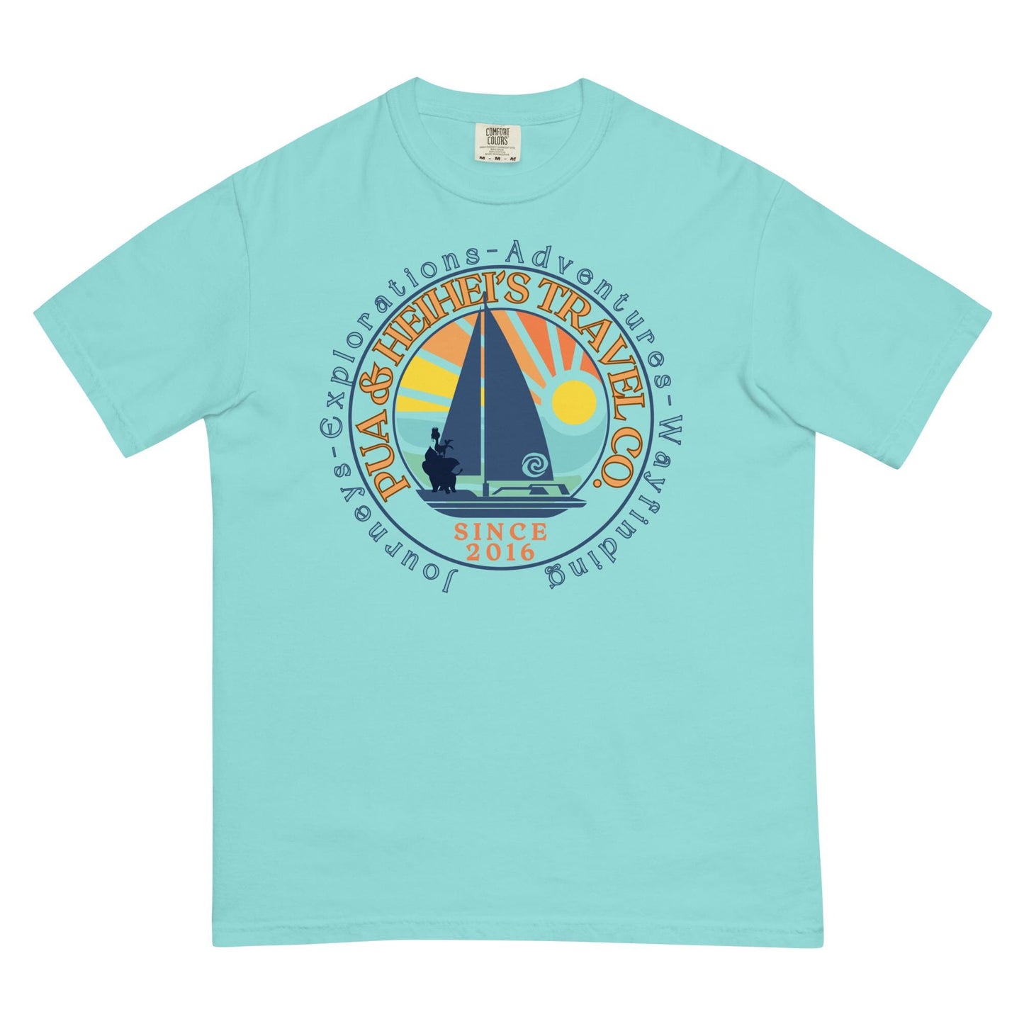 Pua and Heihei Travel Co Shirt, Disney Inspired Family Vacation Tee