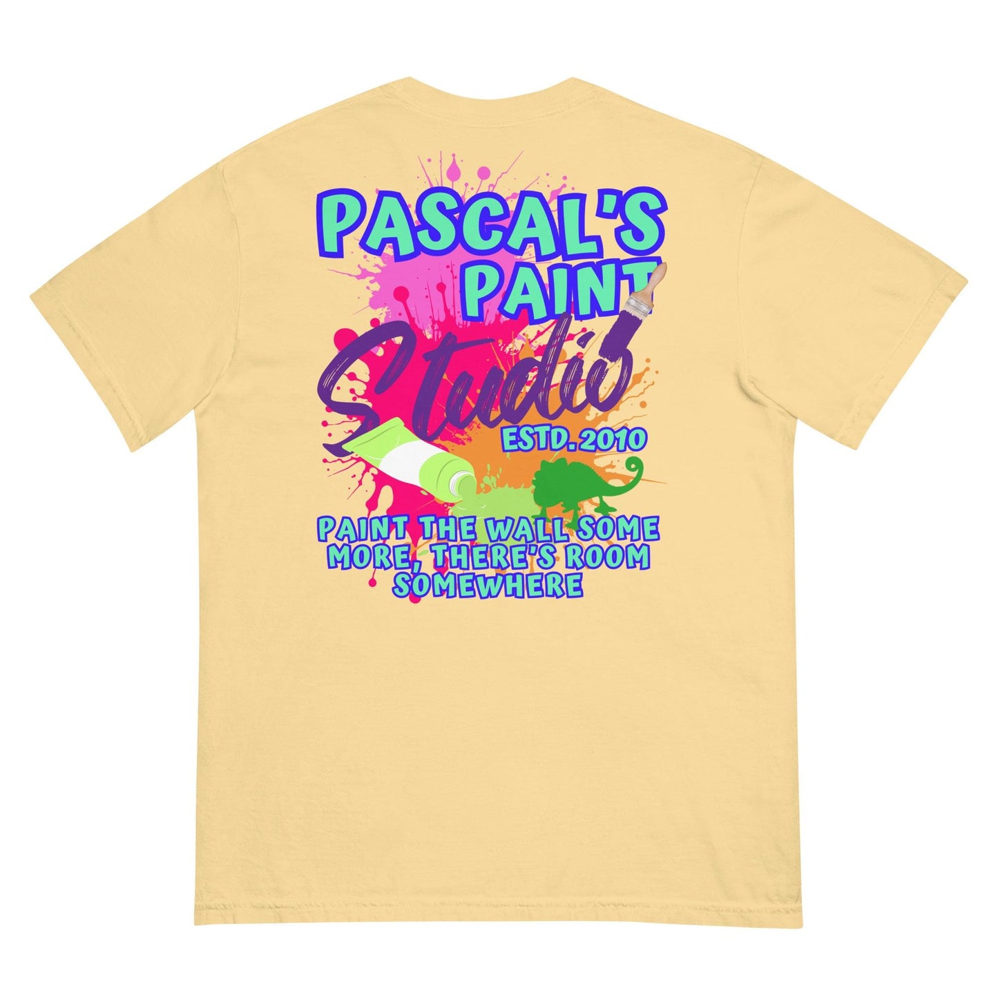Tangled Comfort Colors T-Shirt, Pascal's Paint Shop, Disney Family Shirt