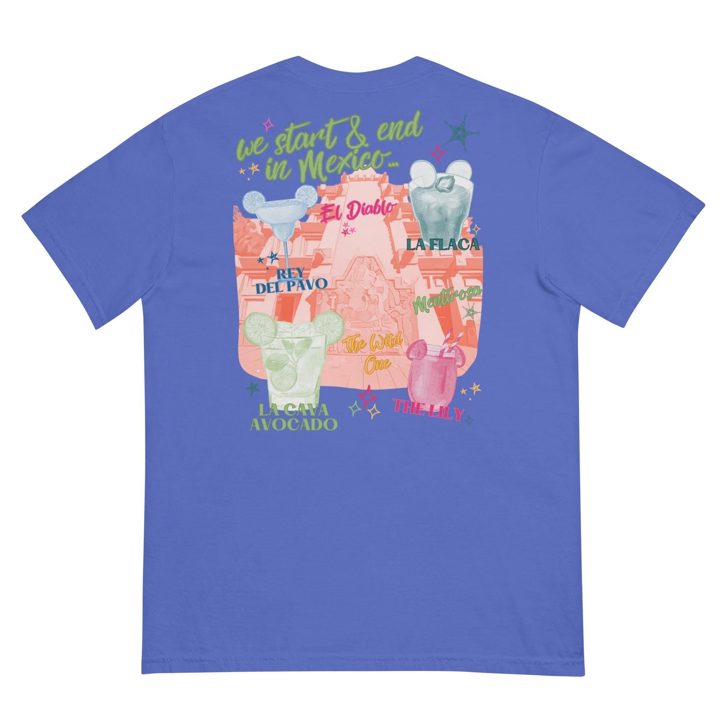 Mexico Pavilion Margarita Shirt, Theme Park Tee, Girls Disney Trip