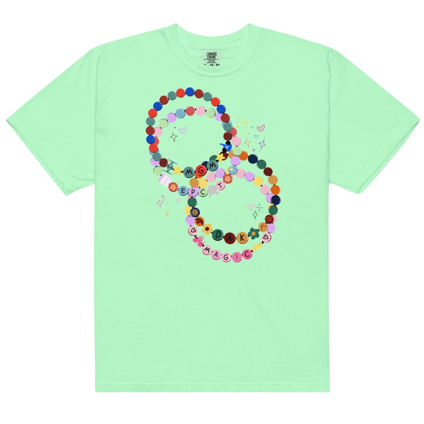Disney Park Friendship Bracelet Tee, Matching Girls Trip Shirt