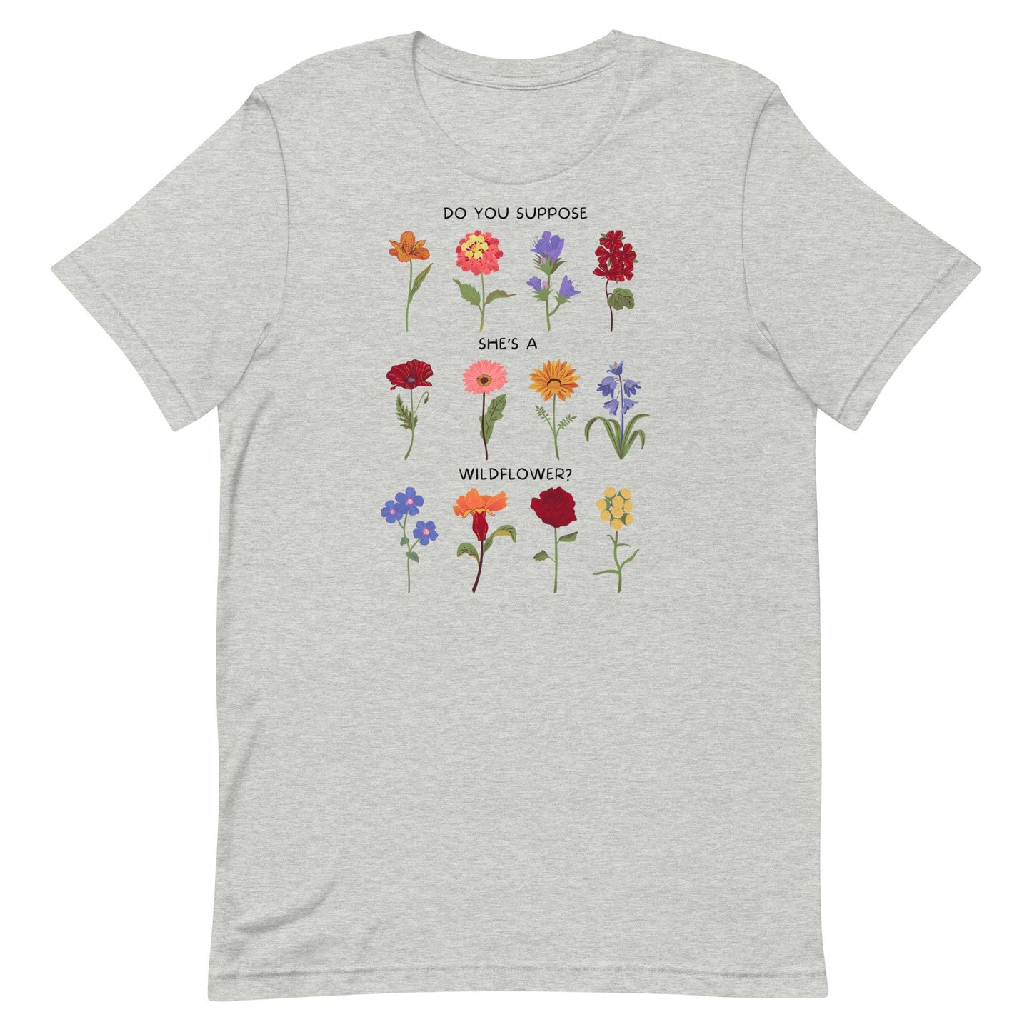 Alice in Wonderland Wildflower T-Shirt – Subtle Disney Bella Canvas Tee