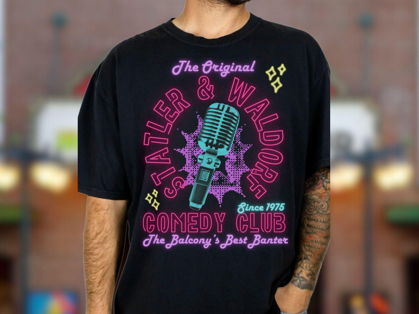 Disney Muppets Statler and Waldorf Shirt, Comedy Club Tee