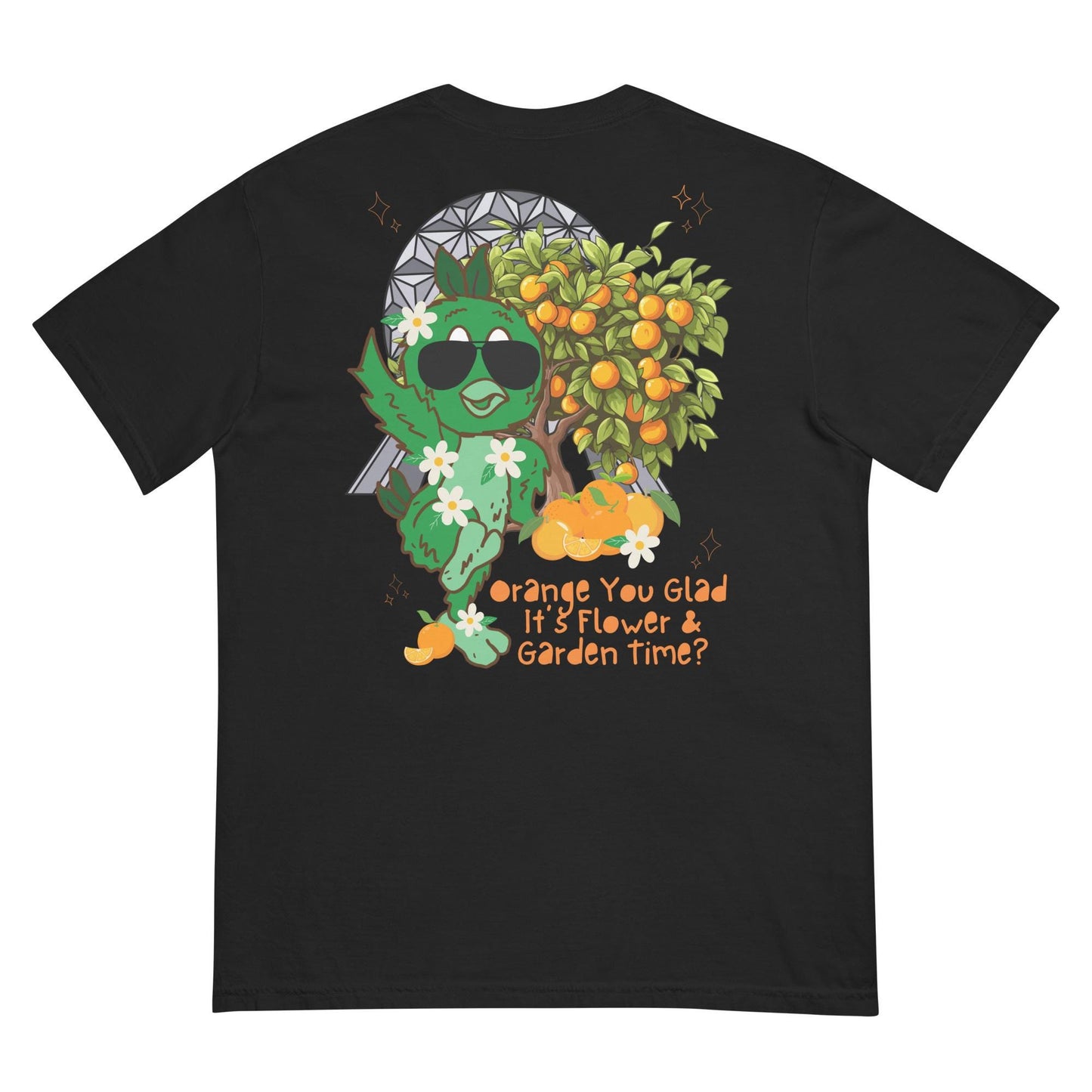 Orange Bird Topiary Shirt, Flower and Garden Festival, Disney EPCOT