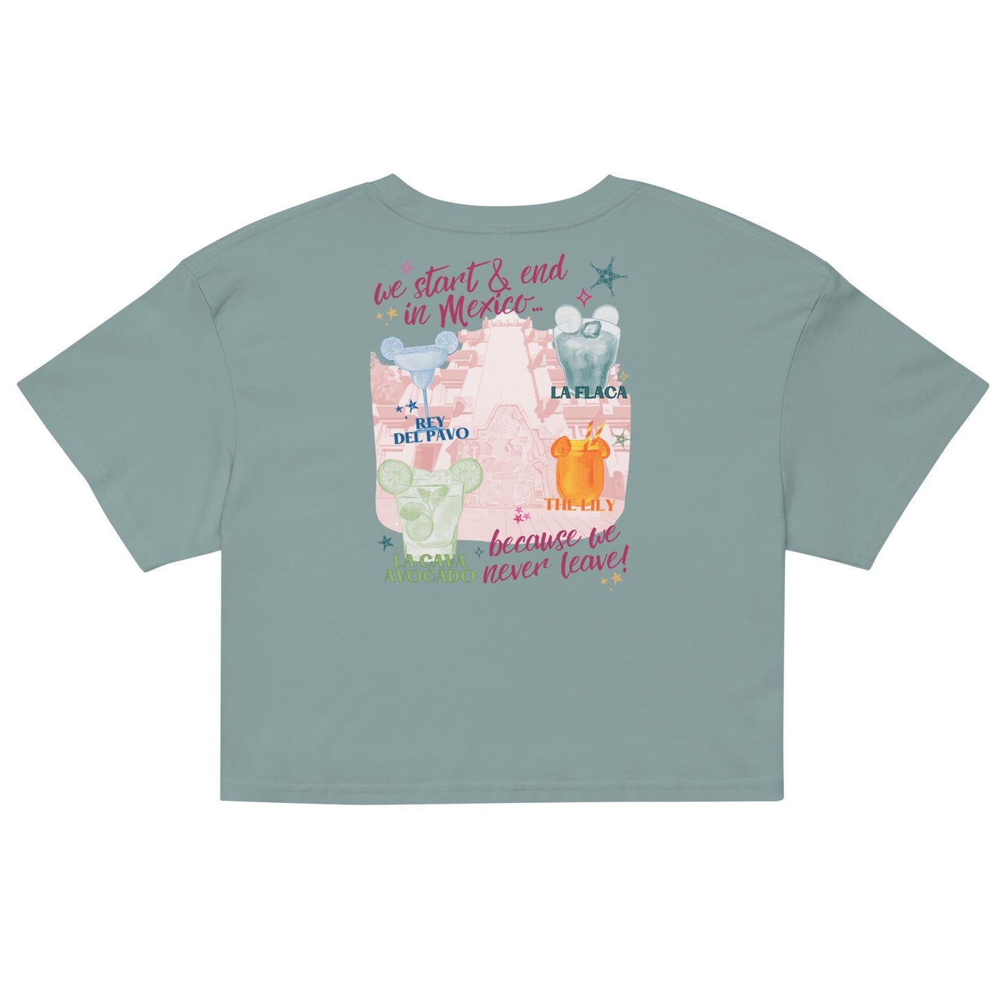 La Cava del Tequila Crop Top, Disney Girls Trip Shirt
