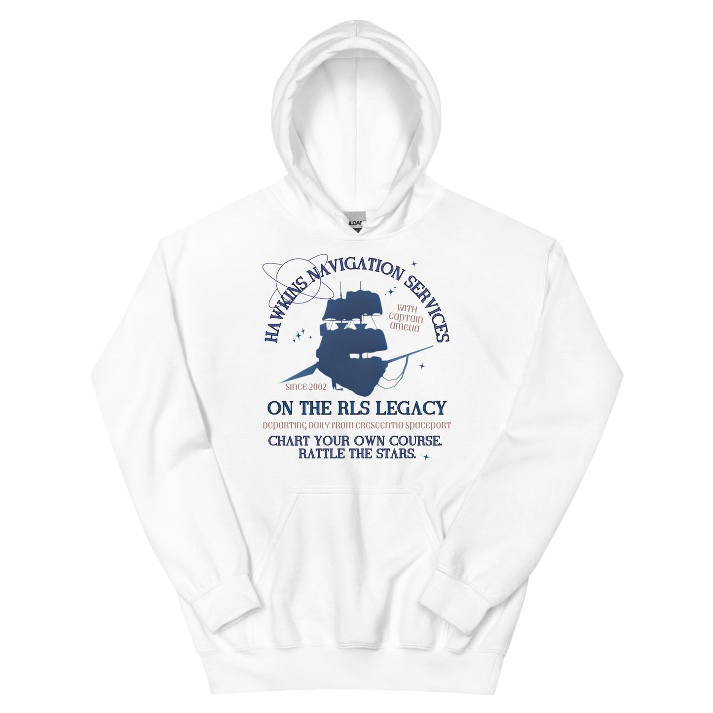Treasure Planet Hoodie: Jim Hawkins & Captain Amelia