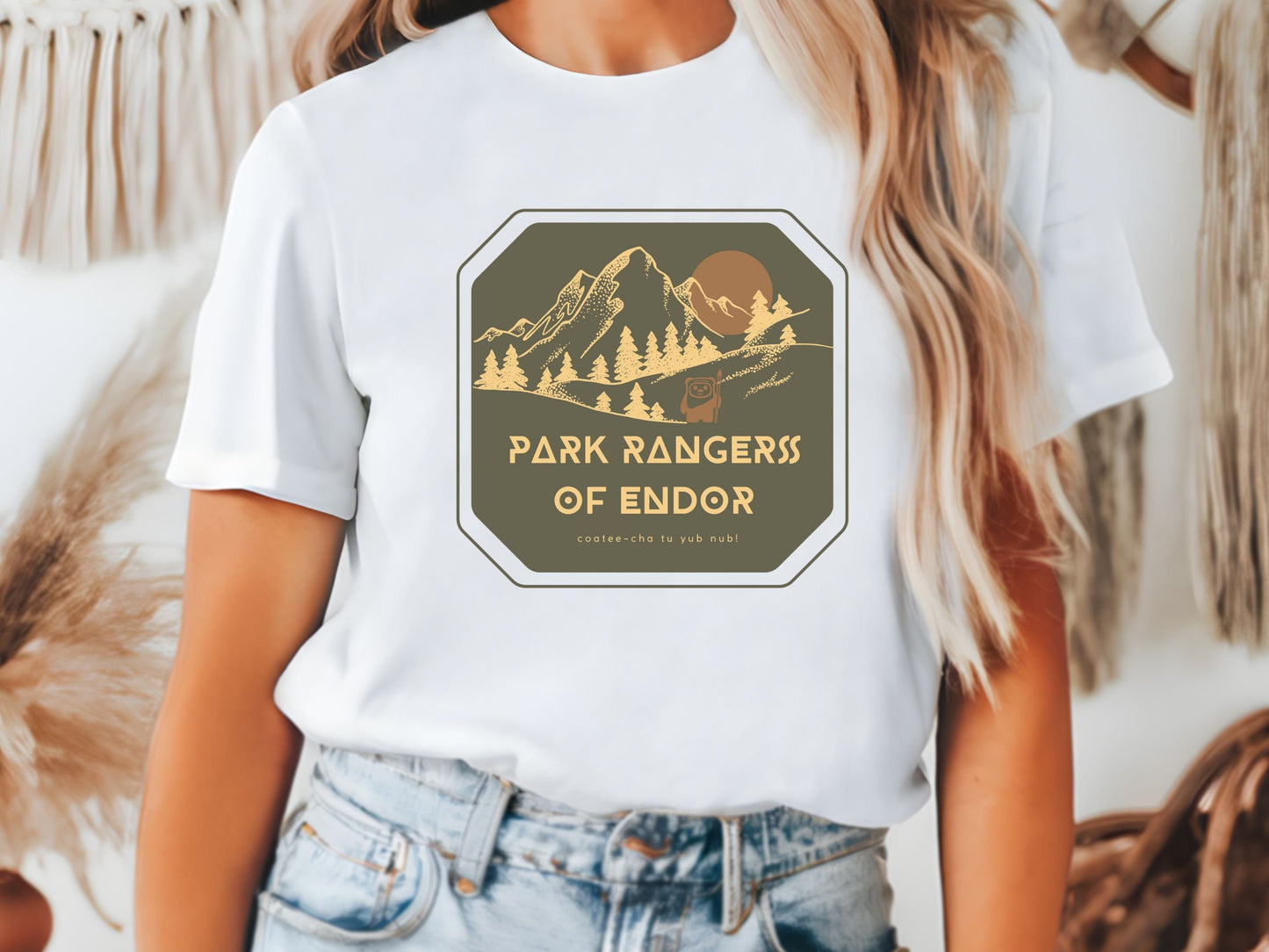 Park Rangers of Endor Shirt, Subtle Star Wars Disney Tee