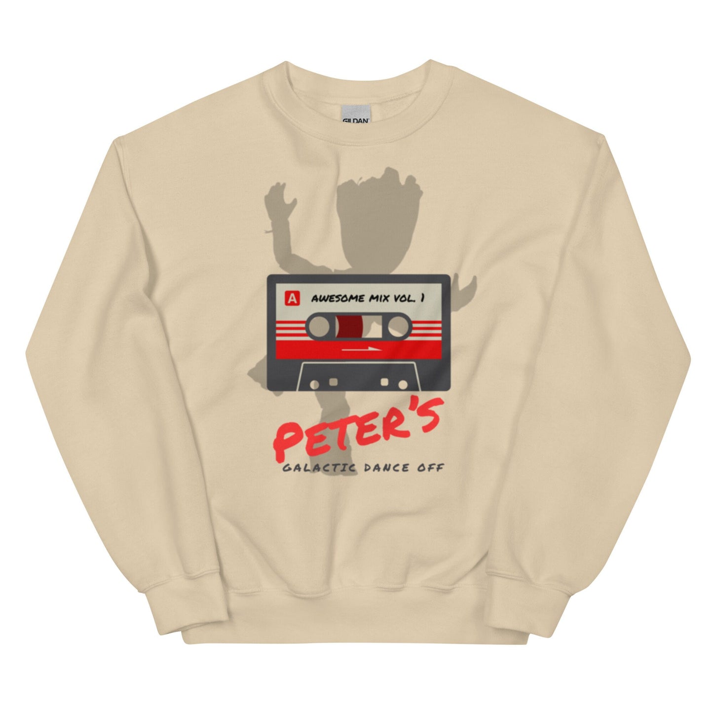 Guardians of the Galaxy Crewneck: Peter's Galactic Dance Off Sweatshirt
