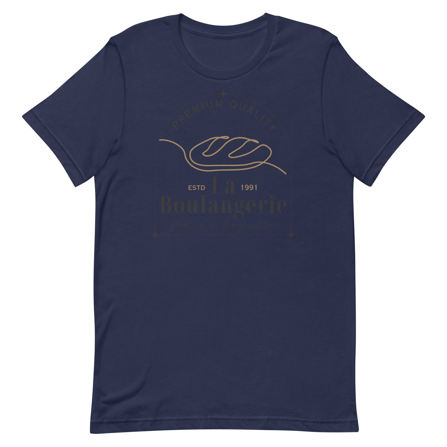 Marie's Baguettes Bella Canvas Shirt, Subtle Disneyland Family Tee
