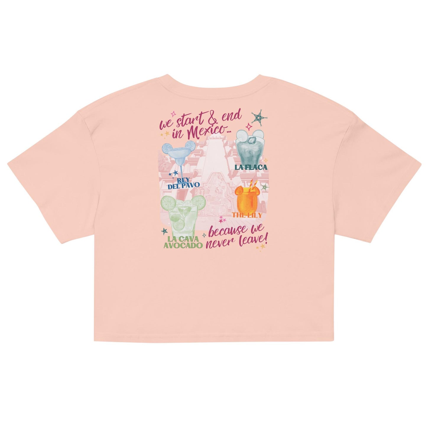 La Cava del Tequila Crop Top, Disney Girls Trip Shirt