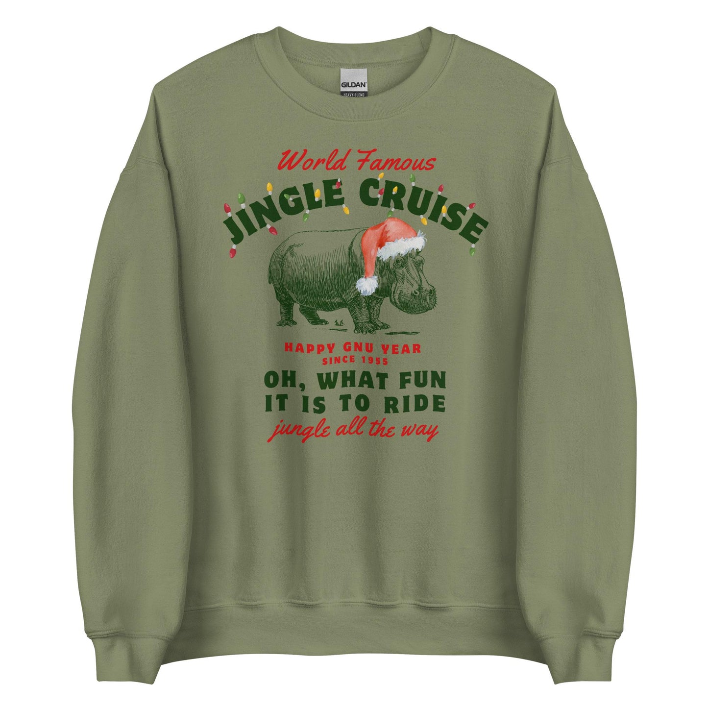 Jingle Cruise Sweatshirt, Disney Christmas Holiday, Family Matching