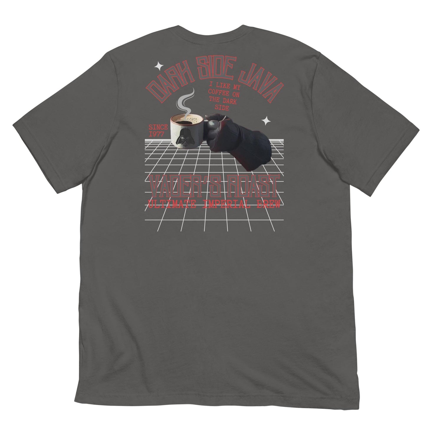 Funny Darth Vader Coffee Shirt: Dark Side Java Tee