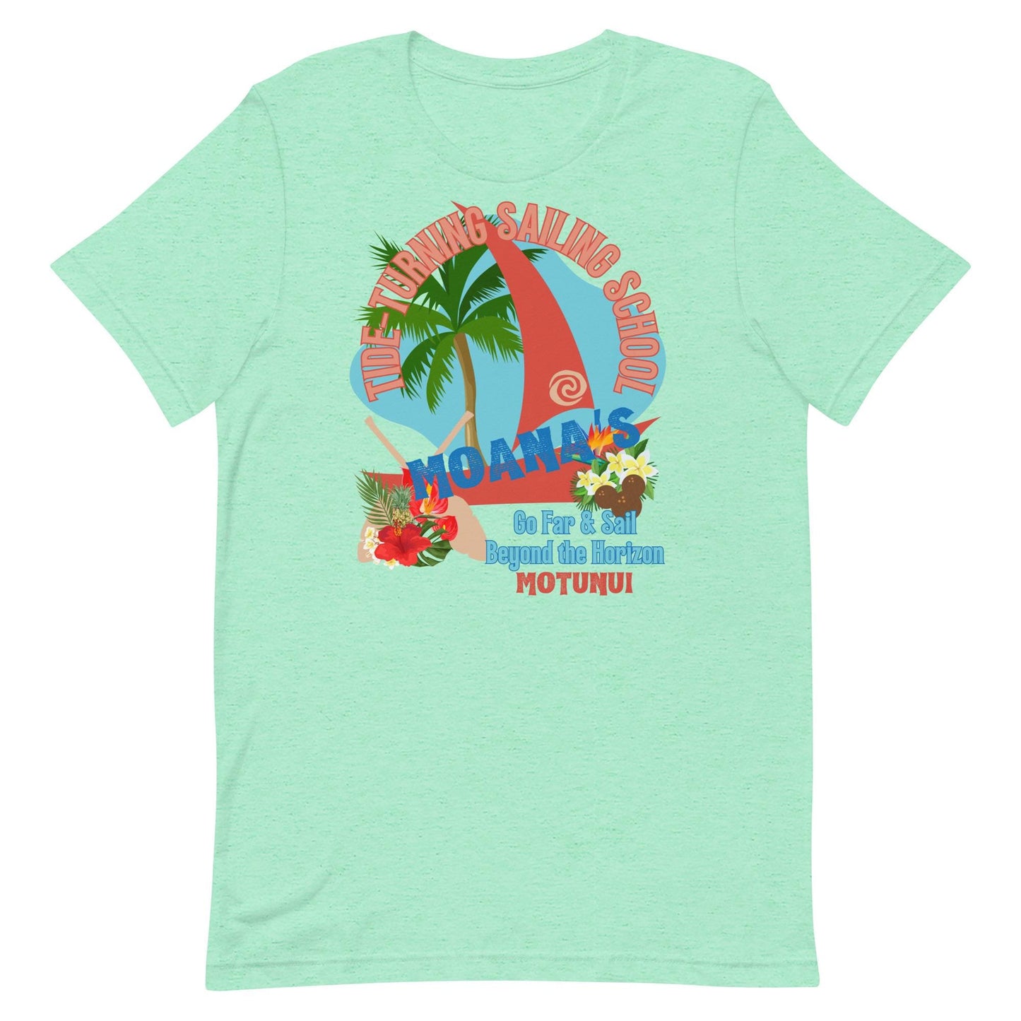Moana Sailing School Shirt, Polynesian Disney Family Vacation Tee