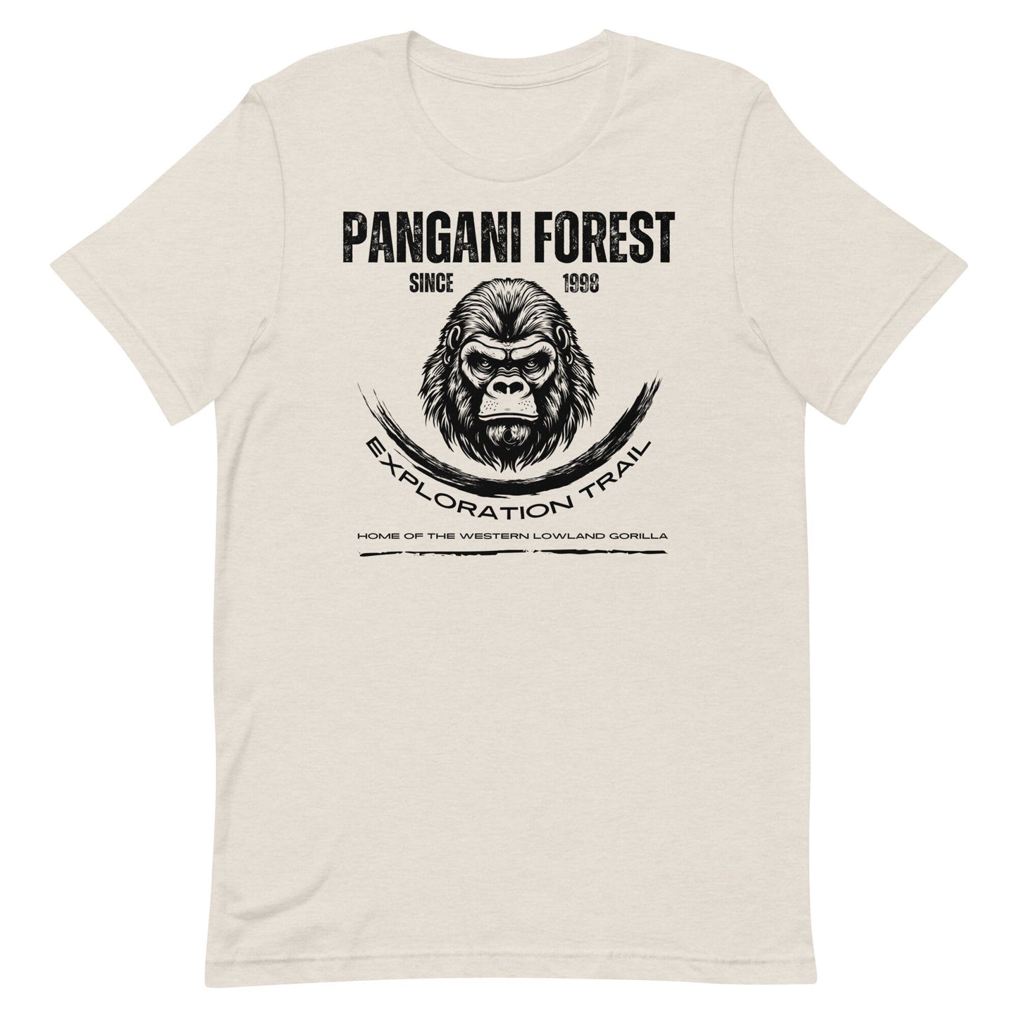 Pangani Forest Gorilla Falls Bella Canvas T-Shirt, Subtle Disney Family Matching