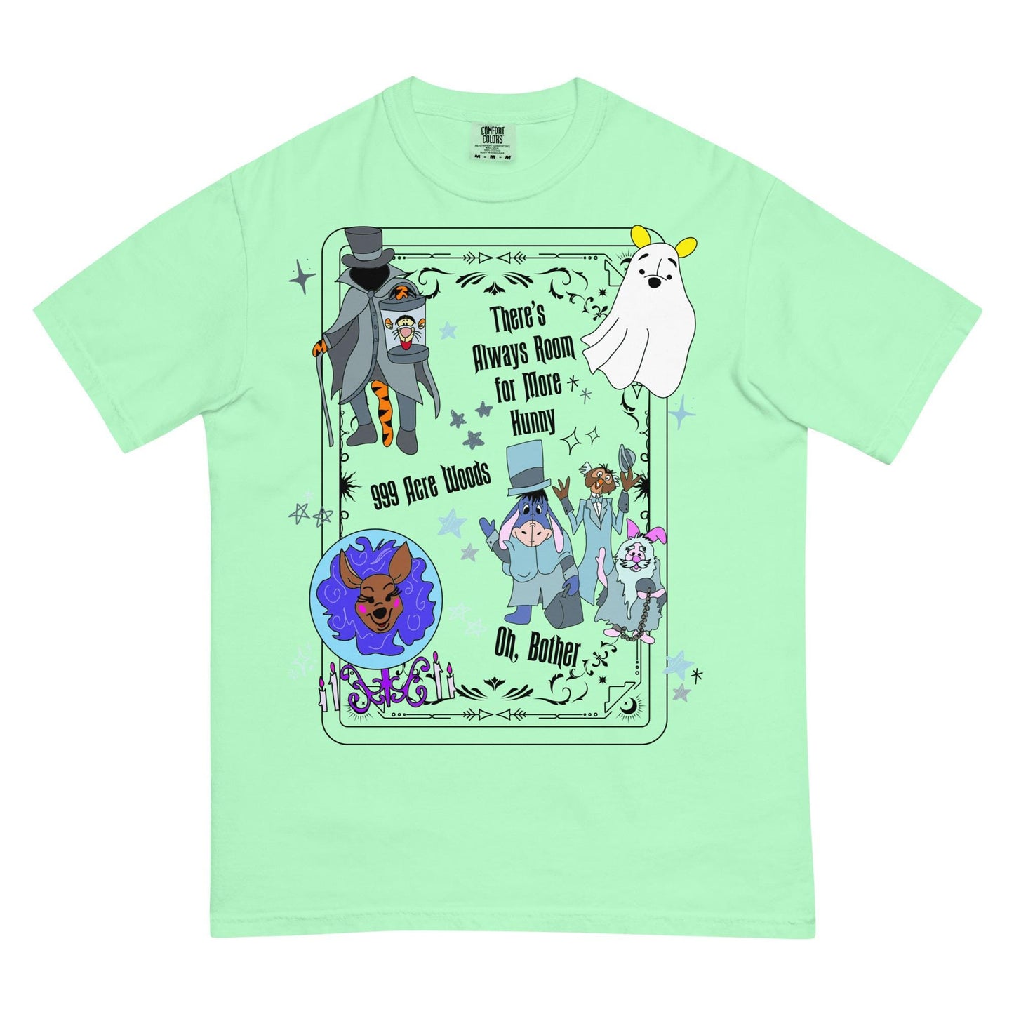 Haunted Mansion Winnie the Pooh Halloween Comfort Colors Shirt