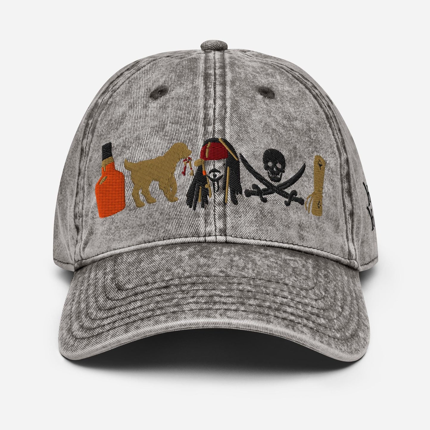 Pirates of the Caribbean Icon Dad Hat, Embroidered Cotton Twill