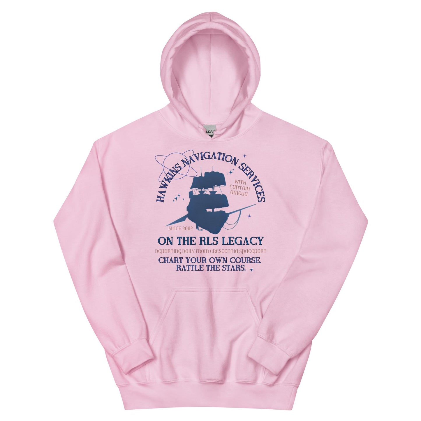 Treasure Planet Hoodie: Jim Hawkins & Captain Amelia